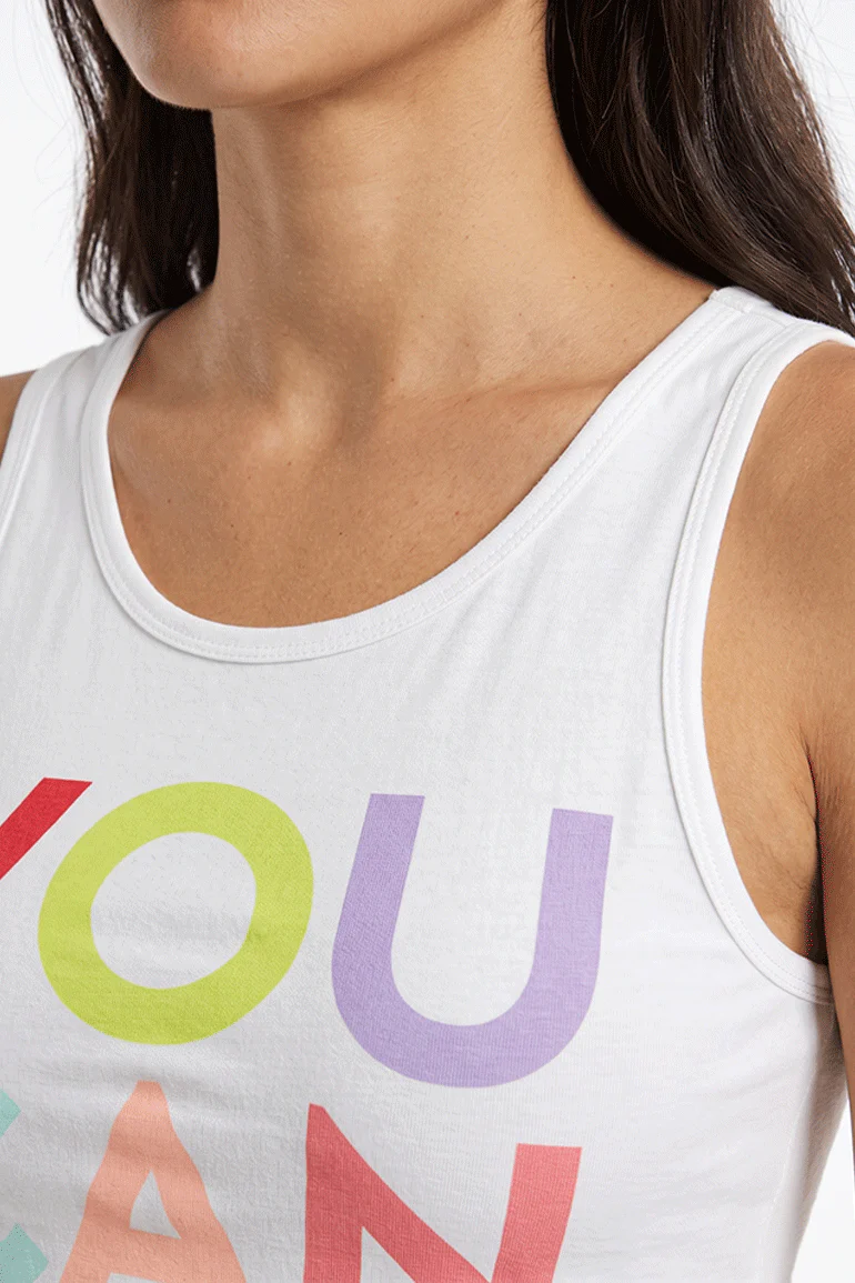 ACTIVEWEAR SLOGAN PRINT TANK TOP FOR WOMEN - Image 2