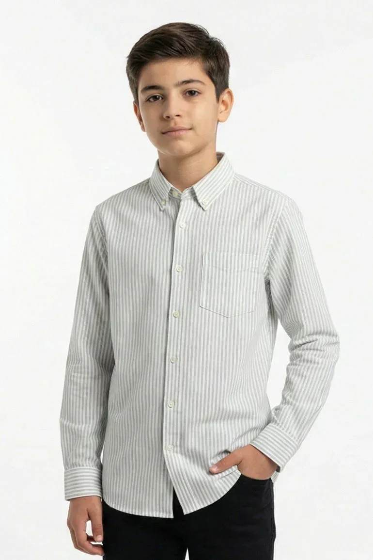 BUTTON-DOWN SHIRT FOR BOYS
