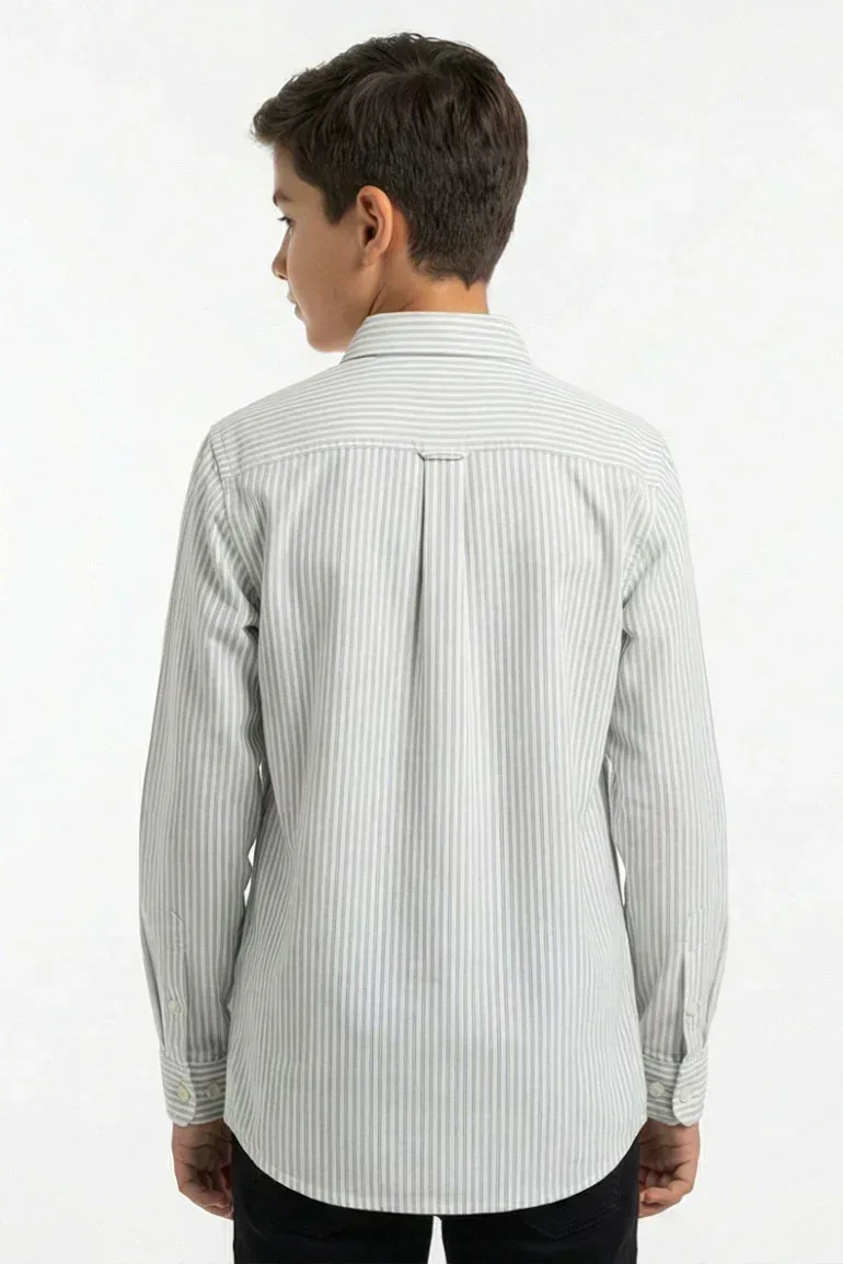 BUTTON-DOWN SHIRT FOR BOYS - Image 3