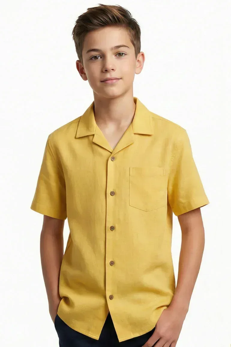 BUTTON-DOWN SHIRT FOR BOYS