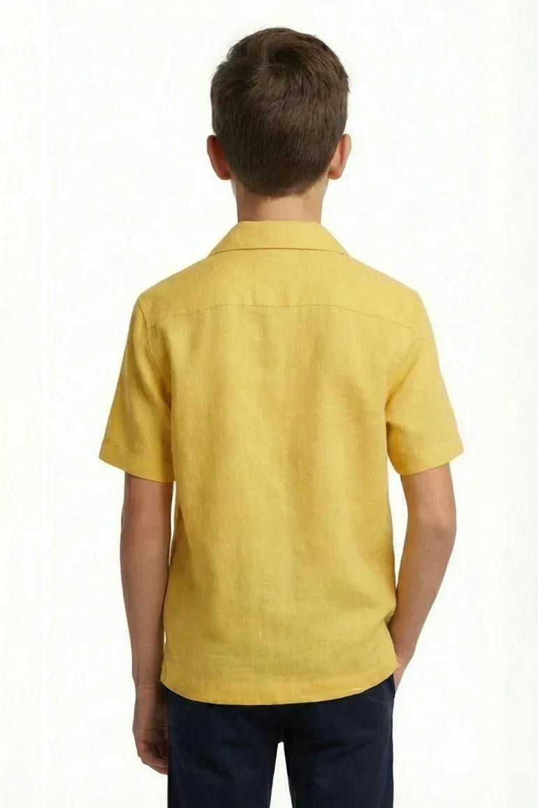 BUTTON-DOWN SHIRT FOR BOYS - Image 3