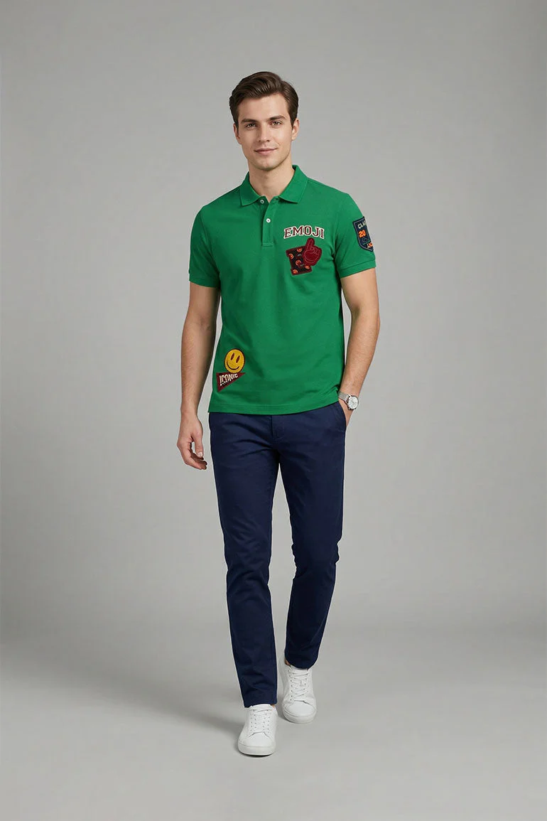 EMOJI POLO SHIRT FOR MEN