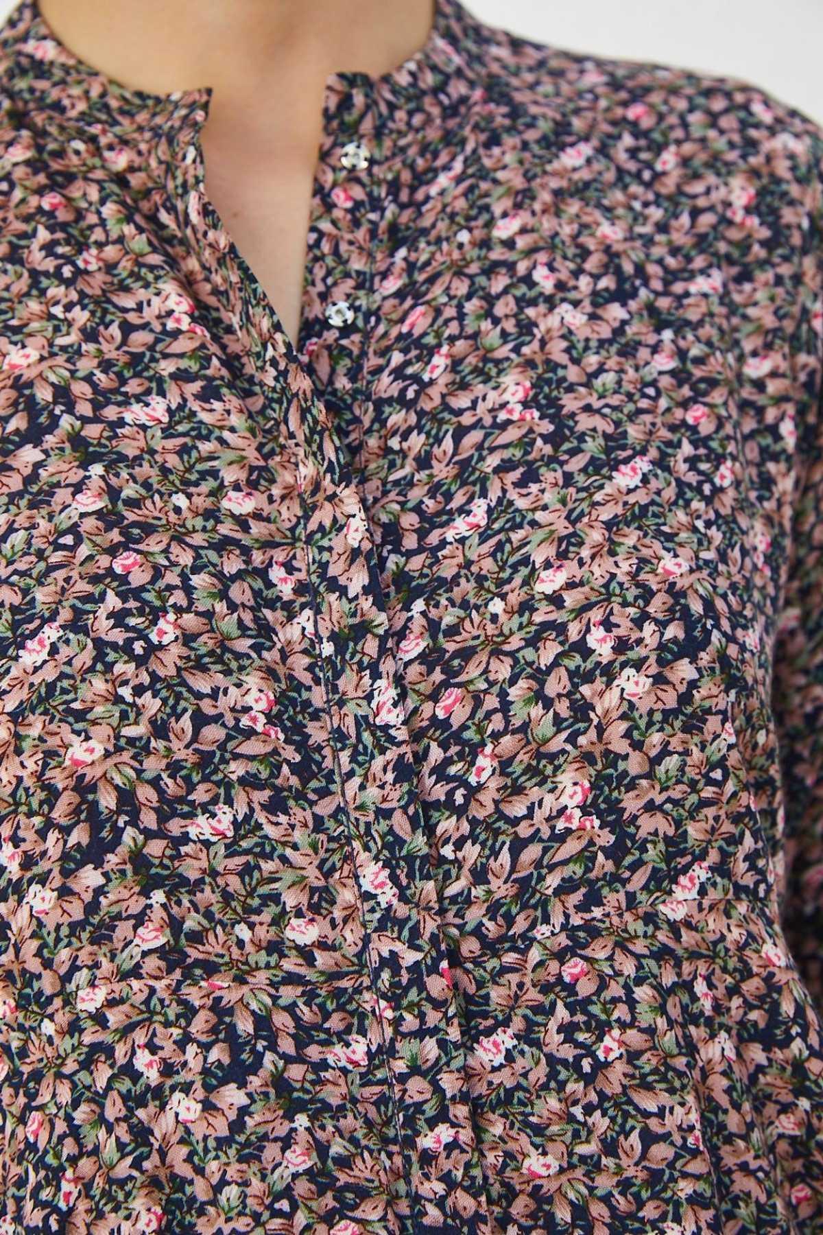 PRINTED MIDI DRESS FOR WOMEN - MULTICOLOR - Image 2