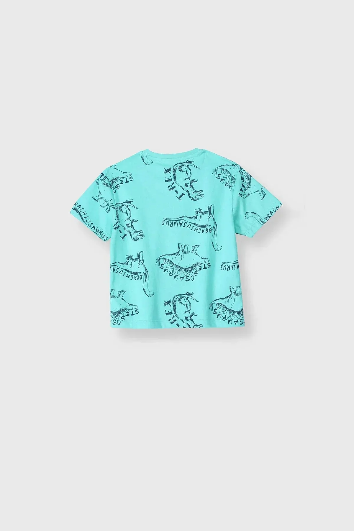 REX T-SHIRT FOR BABY BOYS - TURQUOISE
