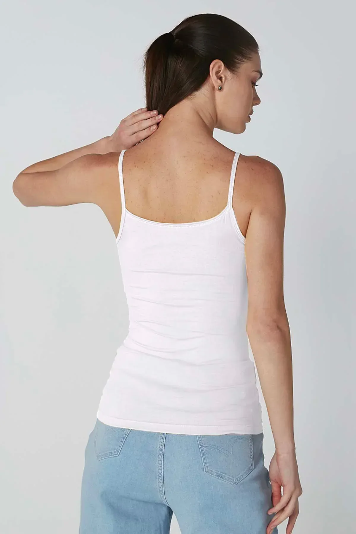 TANK TOP FOR WOMEN - WHITE - Image 3