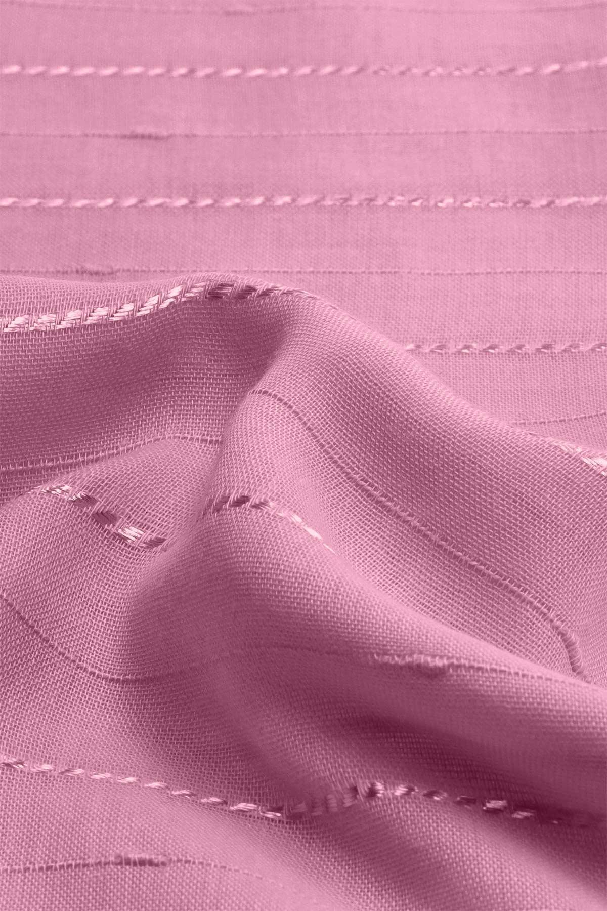 STRIPED SCARF FOR WOMEN - LAVENDER - Image 2