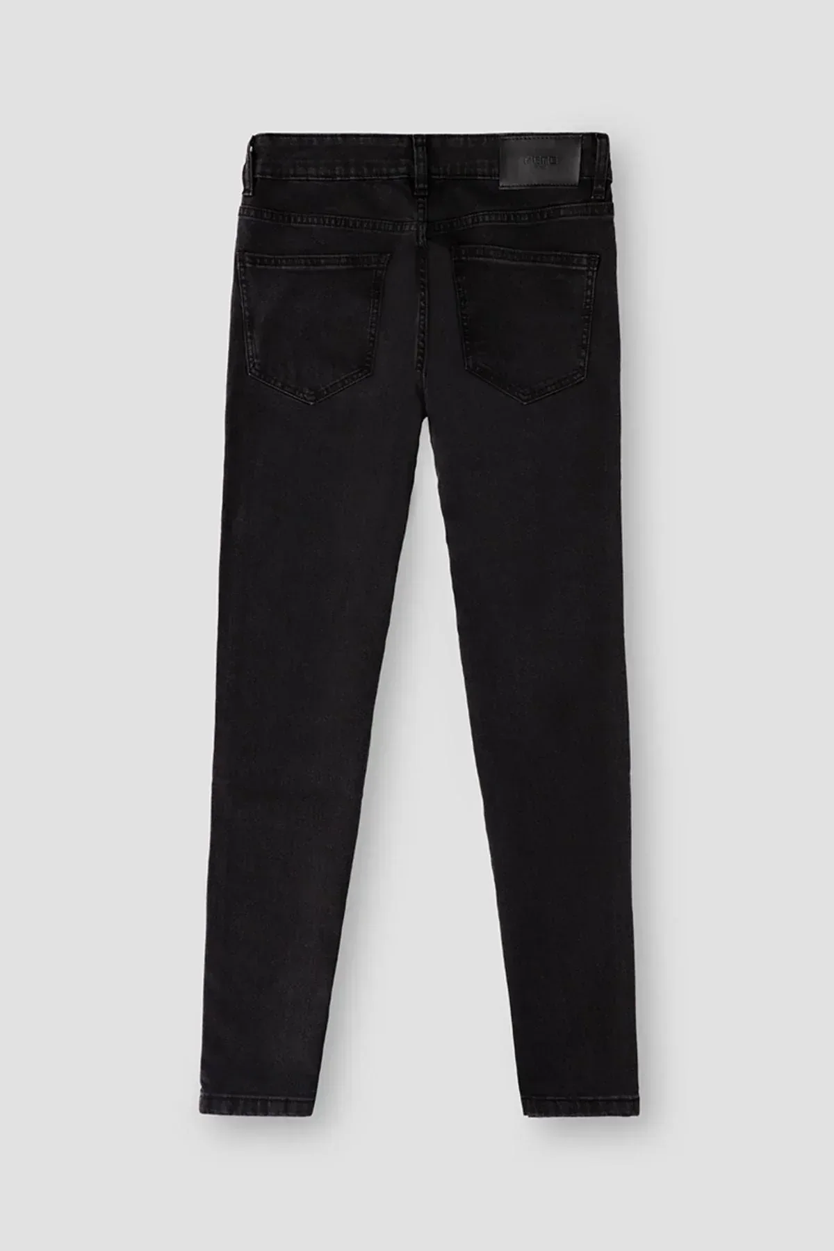 SKINNY FIT JEANS FOR MEN - BLACK - Image 2