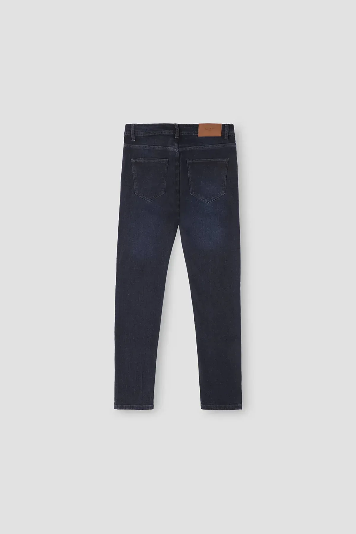 SLIM FIT JEANS FOR MEN - DARK BLUE - Image 3