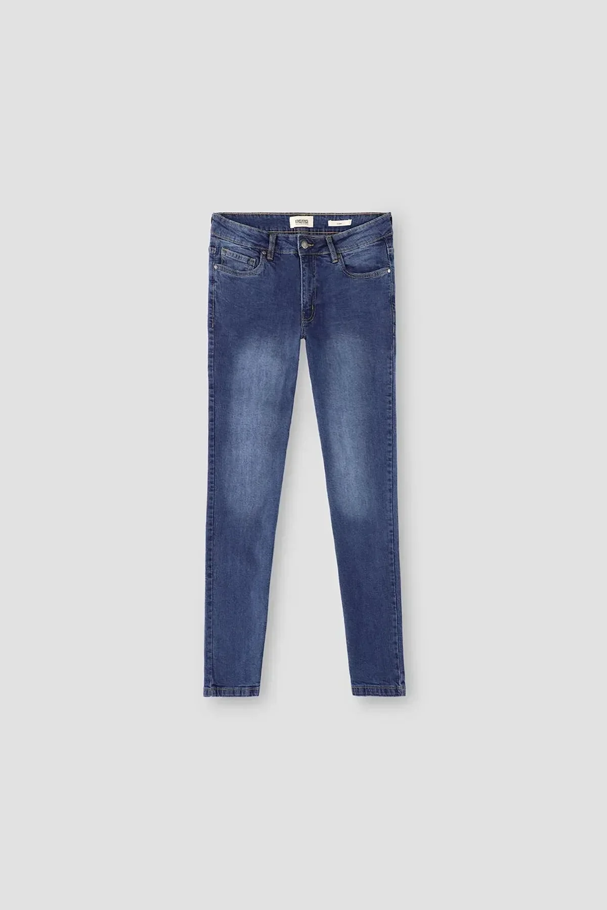 SKINNY FIT JEANS FOR MEN - MID BLUE