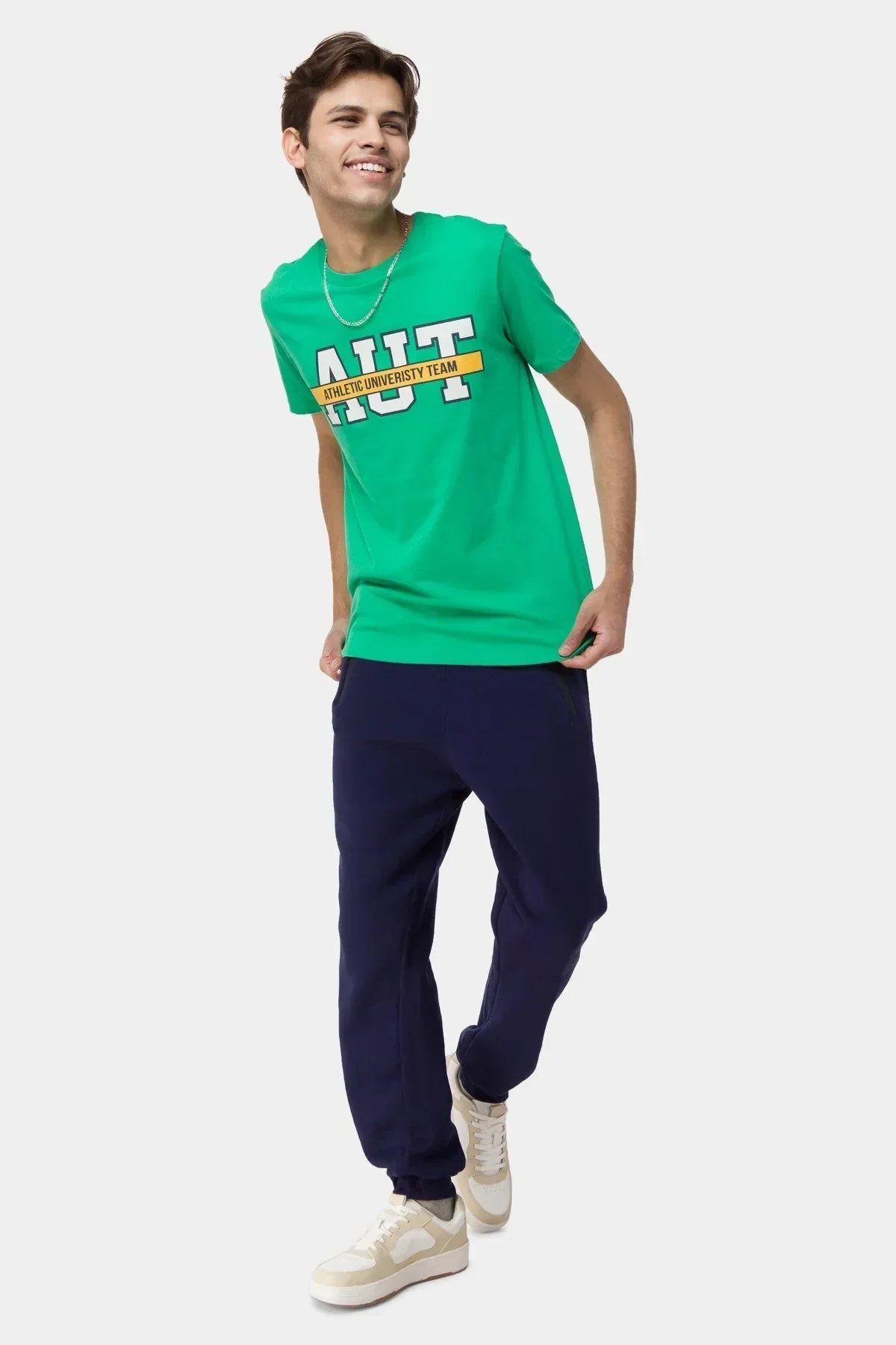 JOGGER PANT FOR MEN - NAVY - Image 4