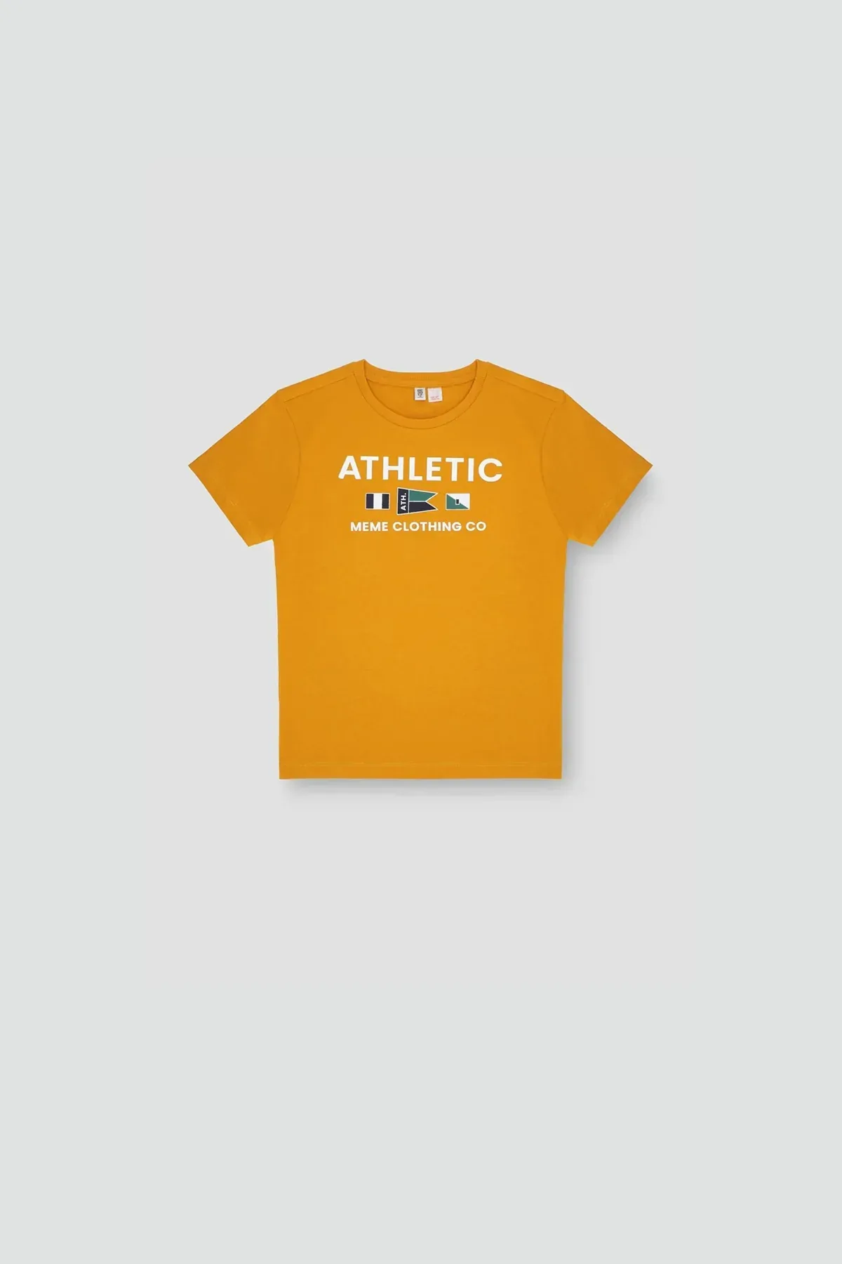 GRAPHIC T-SHIRT FOR BOYS - GOLD YELLOW