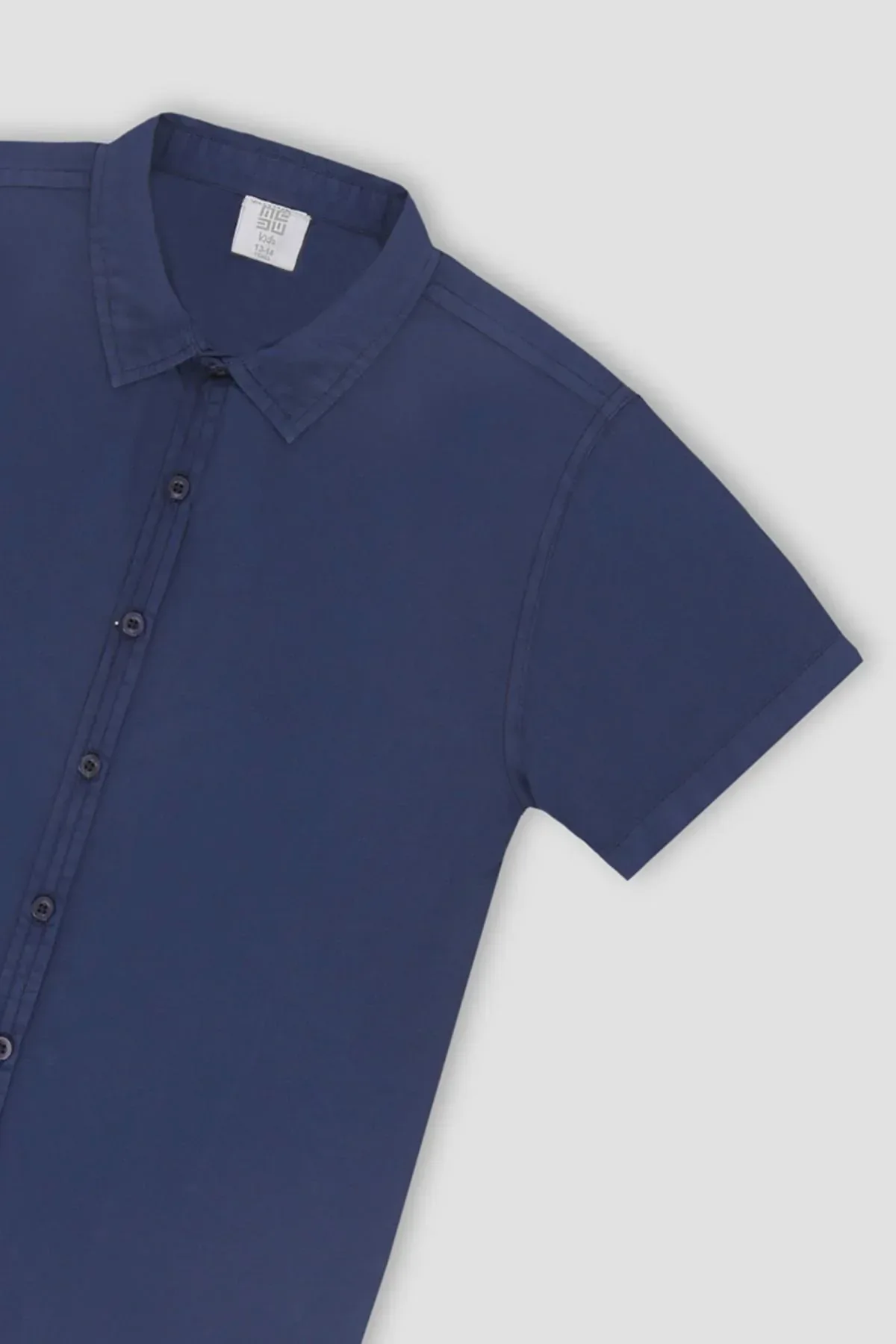 SOLID BUTTON DOWN SHIRT FOR BOYS - Image 2