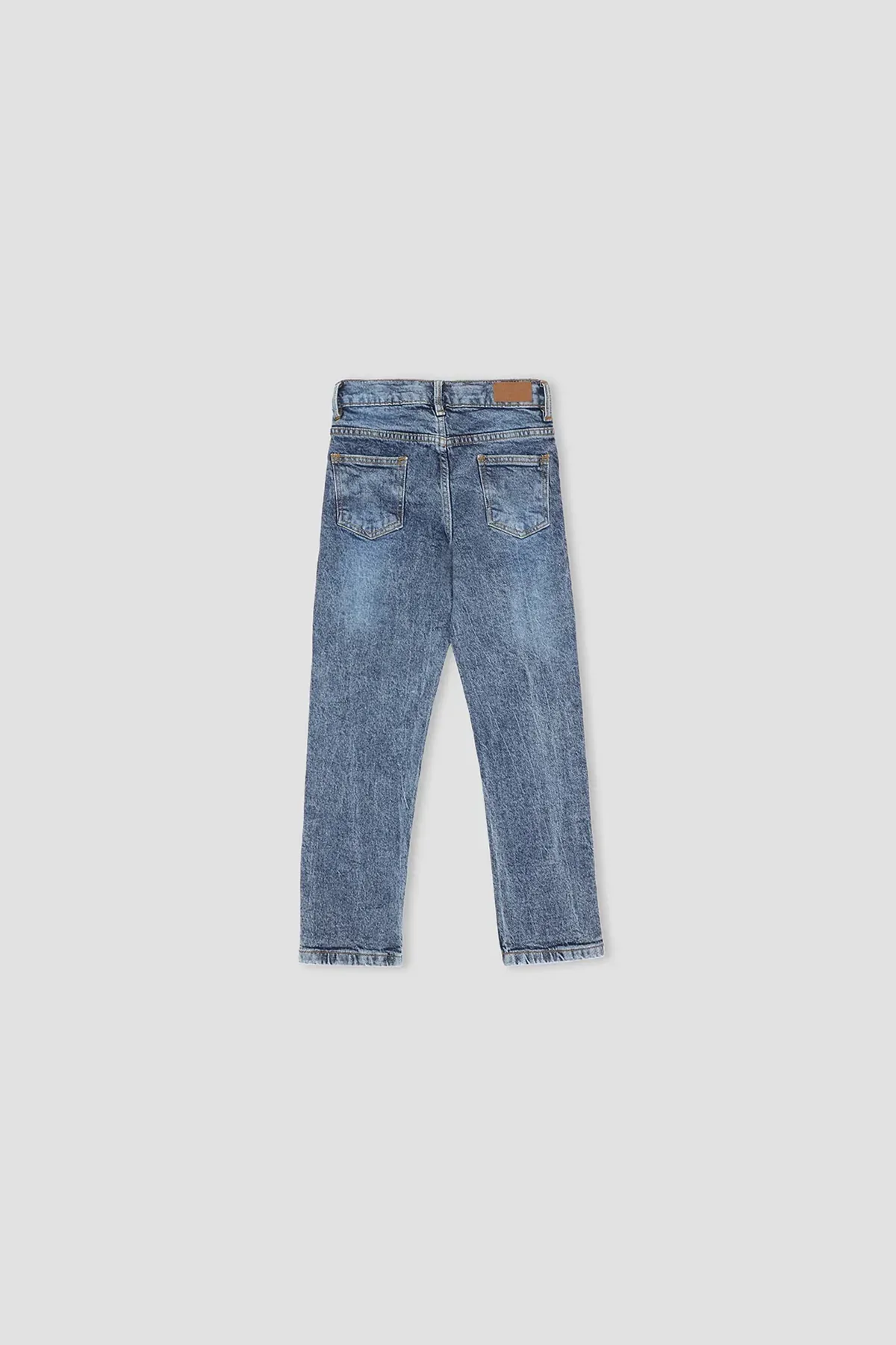 ACID WASH SLIM FIT JEANS FOR BOYS - Image 3