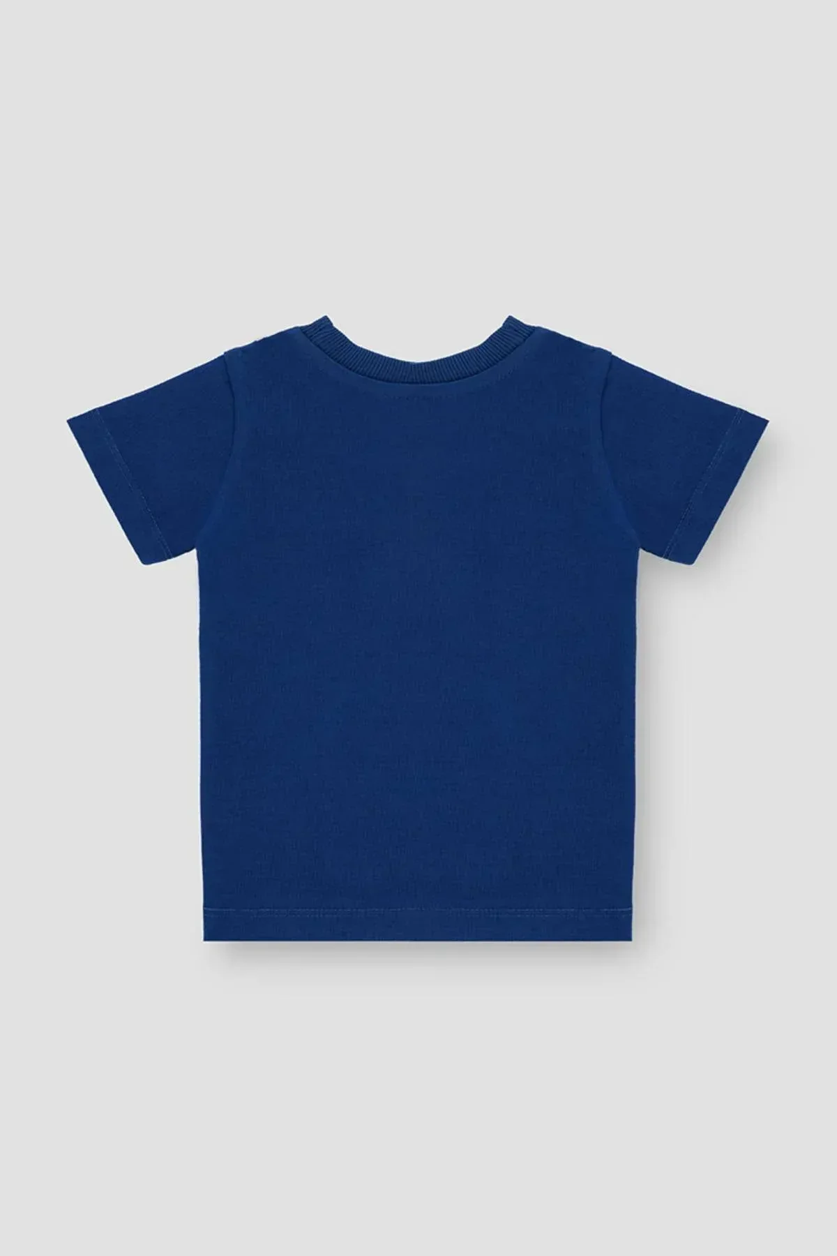 TYPOGRAPHY T-SHIRT FOR BABY BOYS - BLUE QUARTZ - Image 2