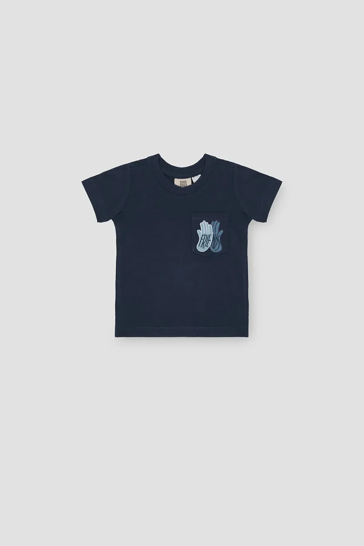 CHEST POCKET T-SHIRT FOR BABY BOYS