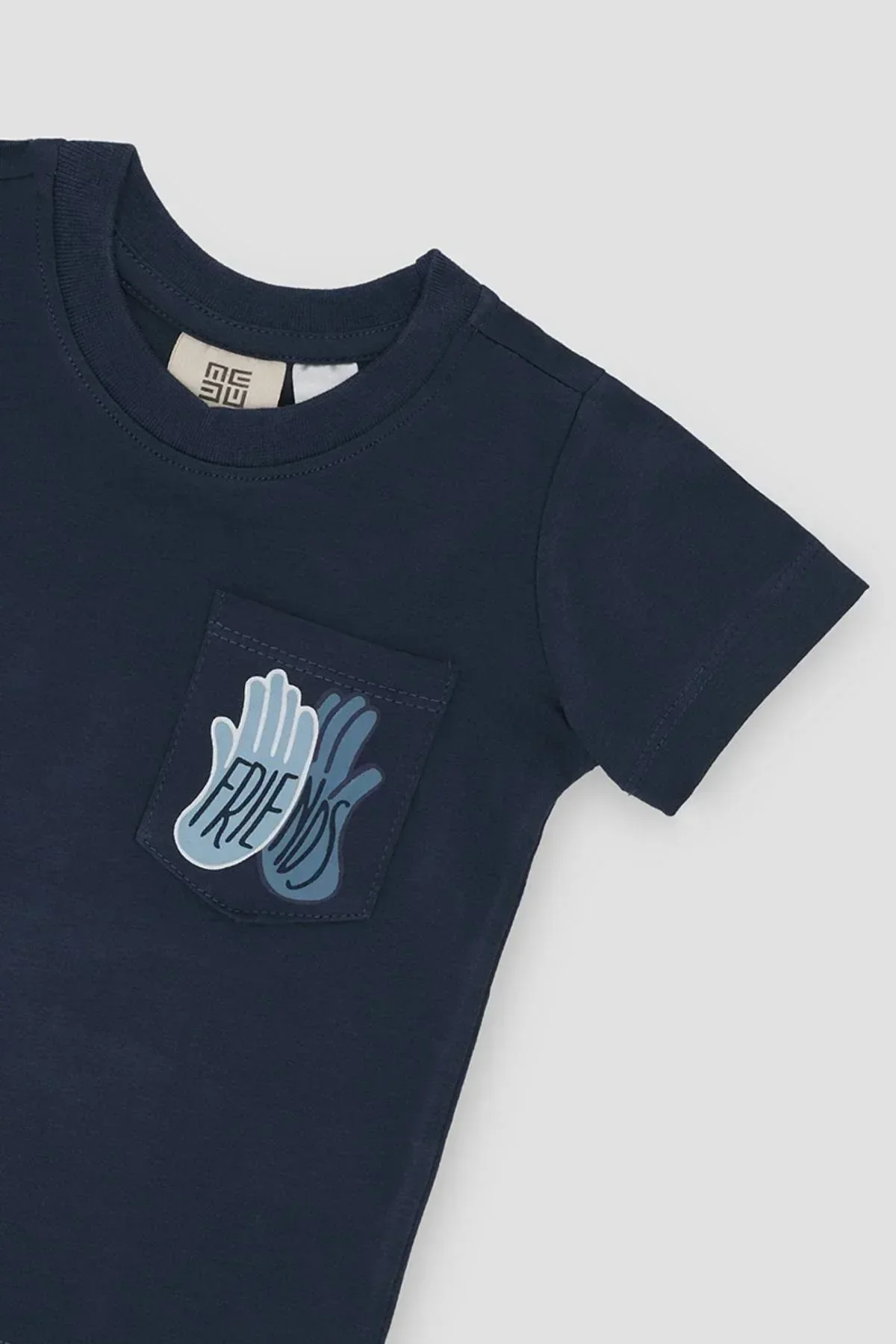 CHEST POCKET T-SHIRT FOR BABY BOYS - Image 2
