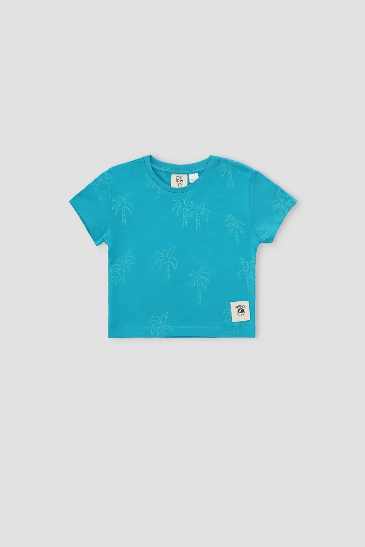 CONVERSATIONAL T-SHIRT FOR BABY BOYS - GREEN