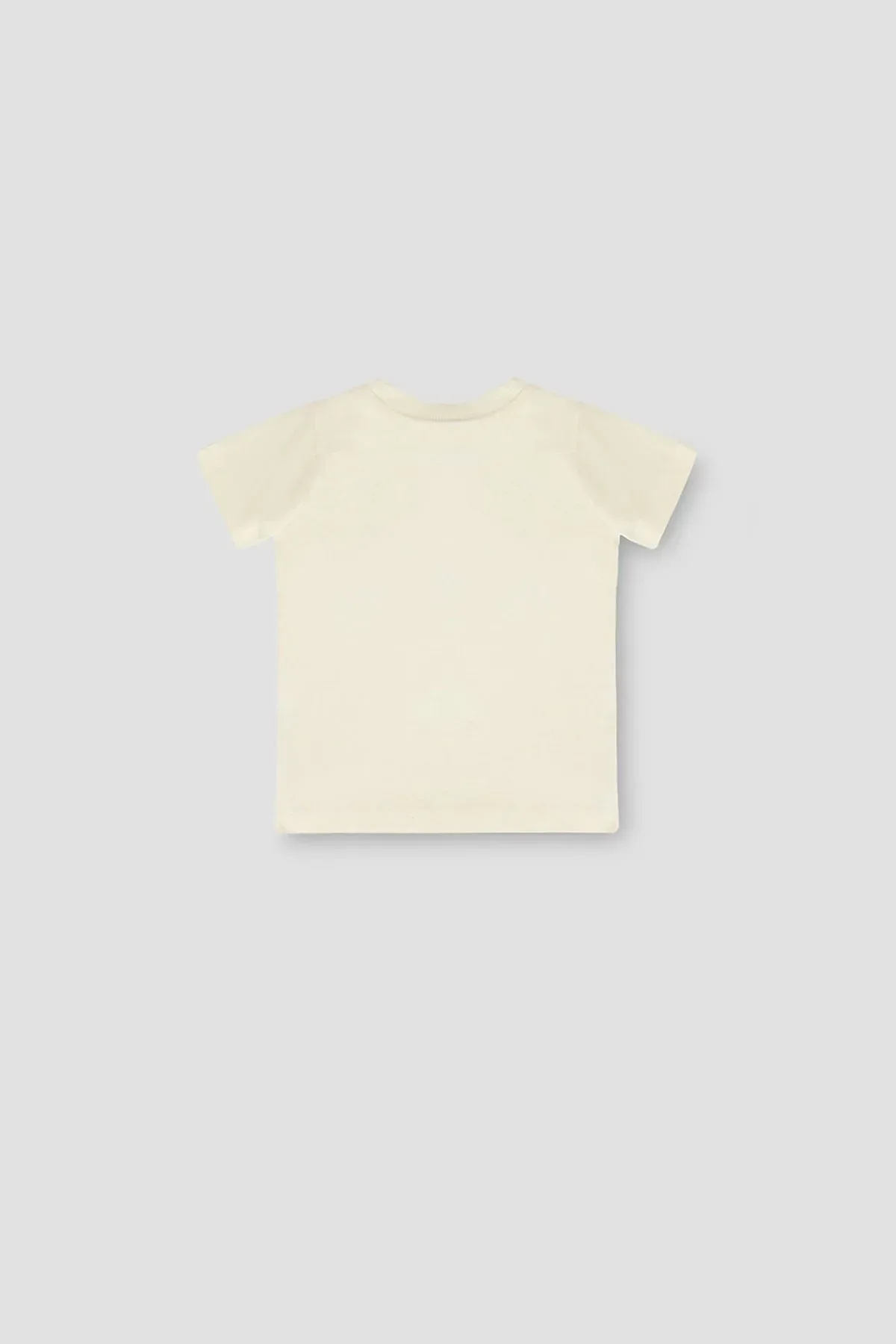 EMOJI ILLUSTRATED T-SHIRT FOR BABY BOYS - ECRU - Image 3