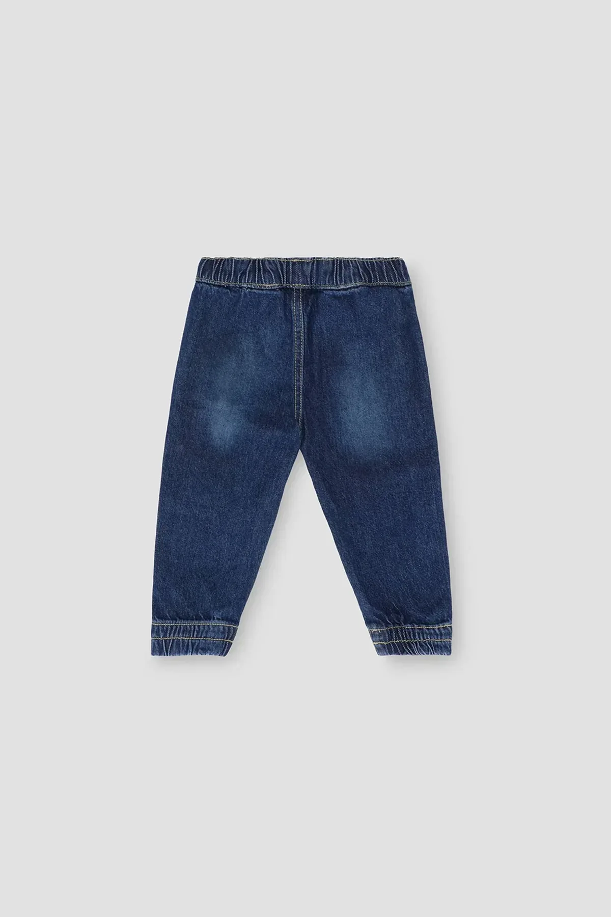 DARK WASH DENIM JOGGER FOR BABY BOYS - Image 3