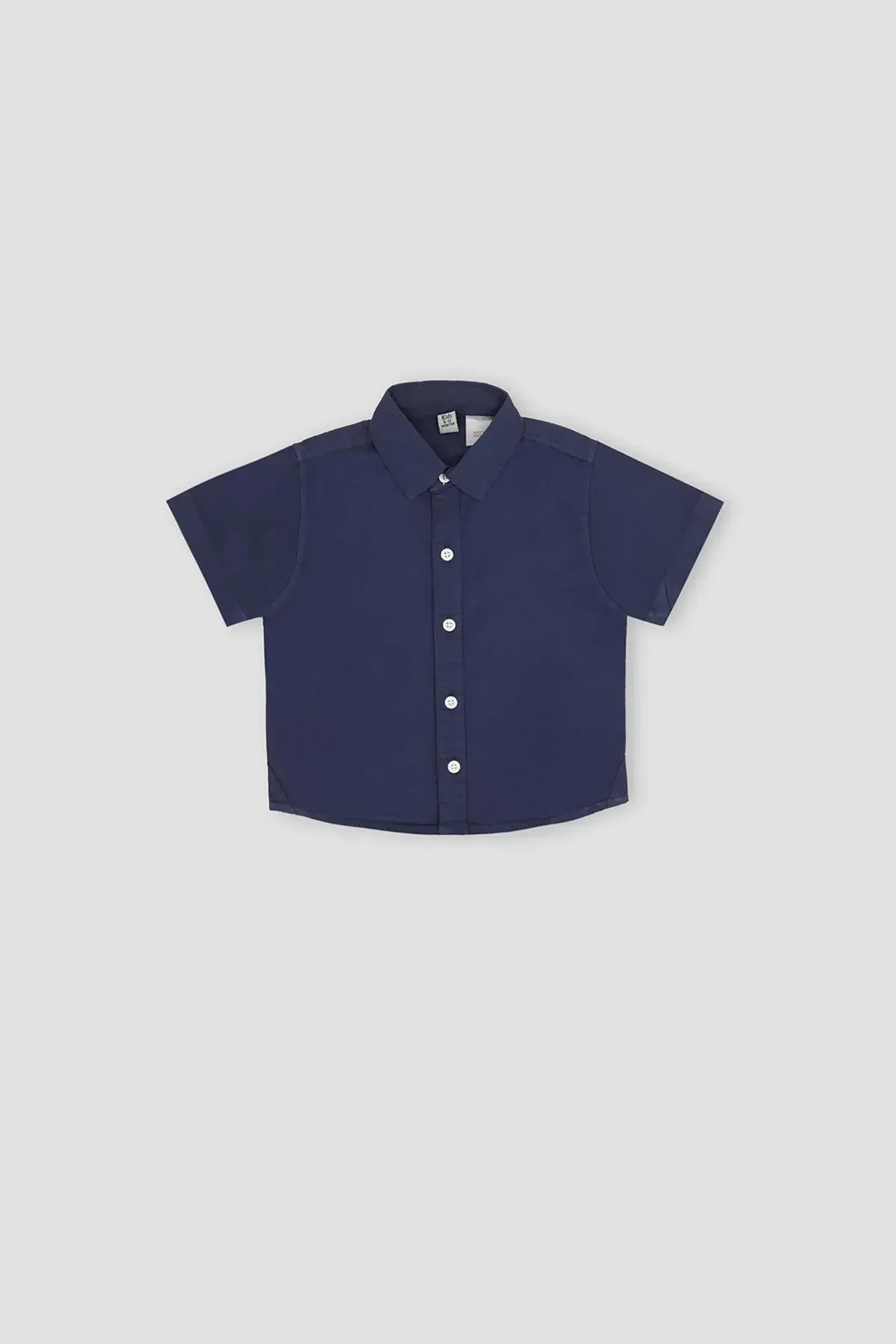 SOLID BUTTON DOWN SHIRT FOR BABY BOYS