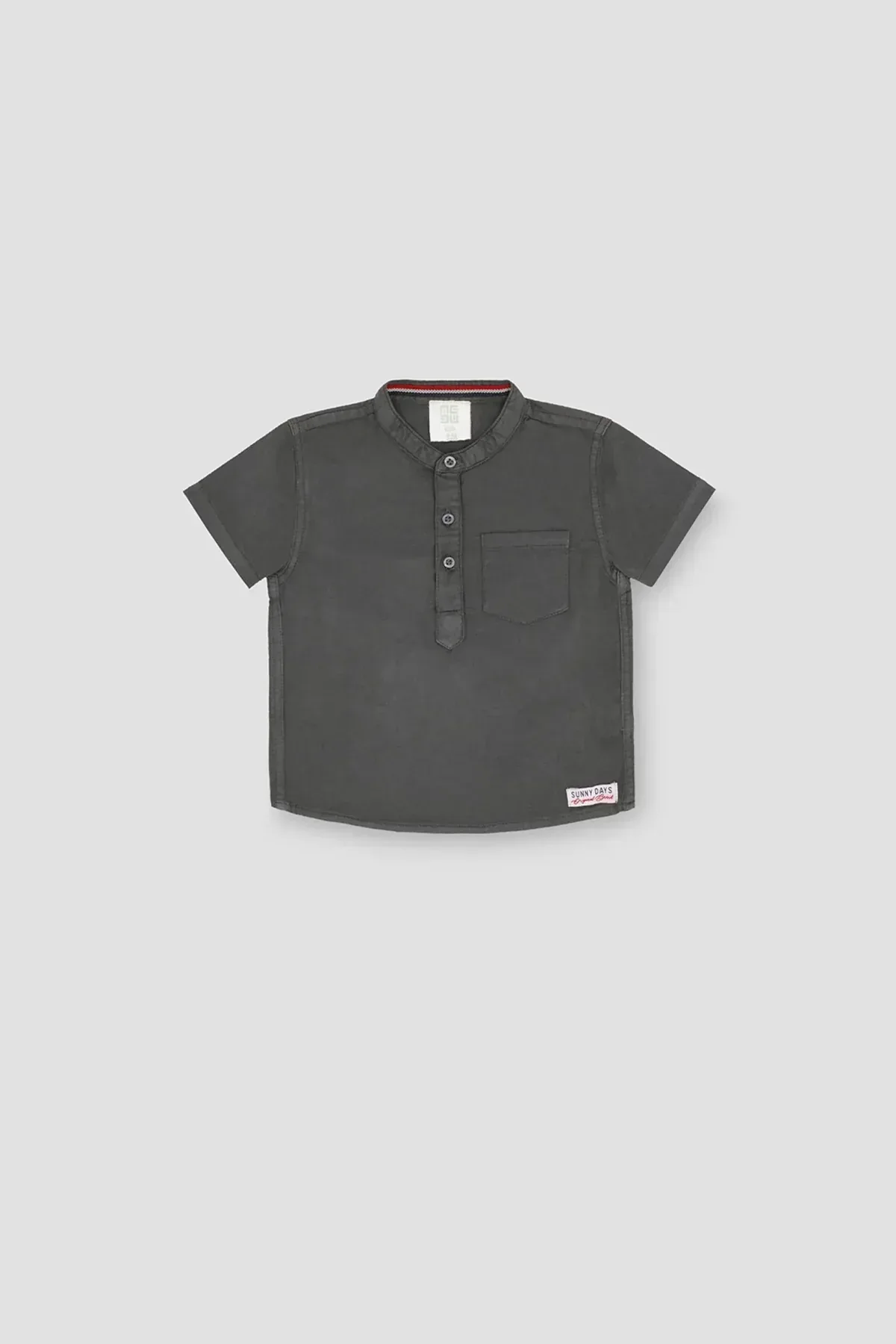 HENLEY POLO SHIRT FOR BABY BOYS