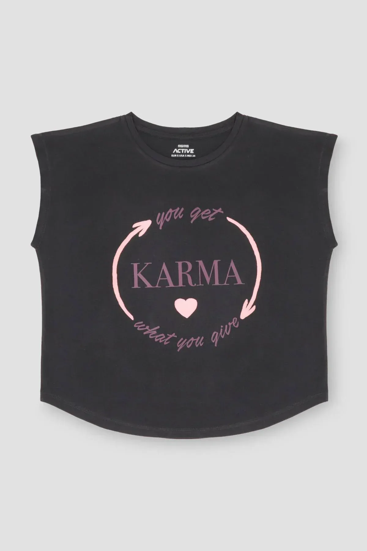 PRINTED T-SHIRT FOR WOMEN - BLACK
