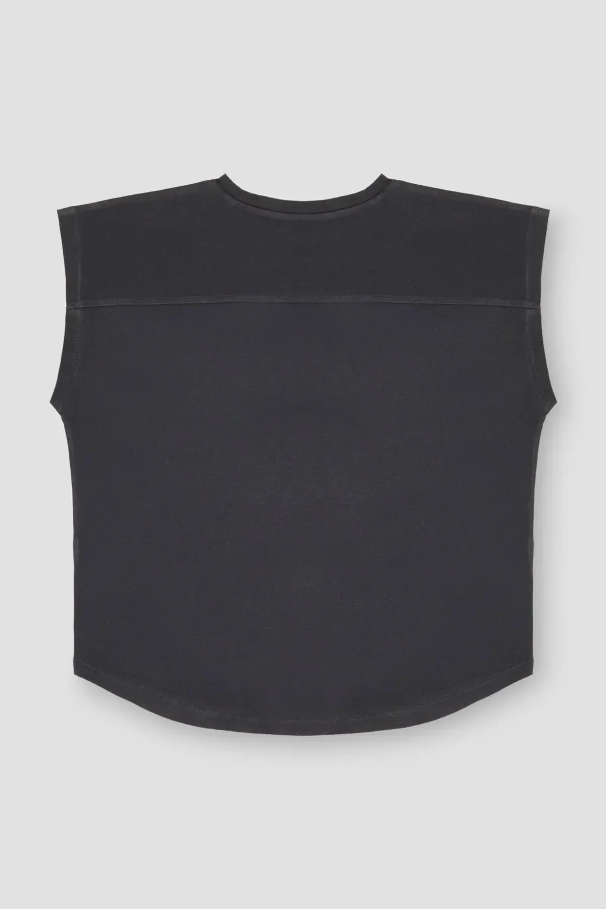 PRINTED T-SHIRT FOR WOMEN - BLACK - Image 2