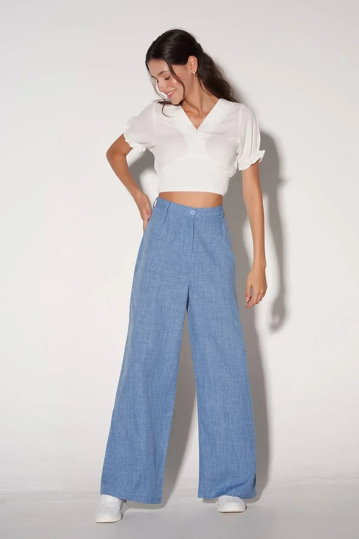 CROPPED SHIRT FOR WOMEN - Image 2
