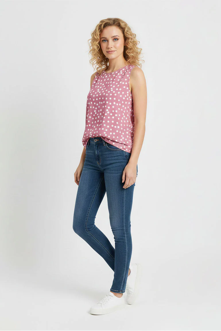POLKA DOT SHIRT FOR WOMEN