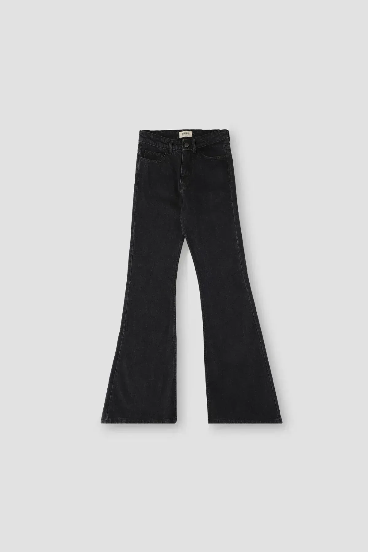 FLARED JEANS FOR WOMEN - BLACK