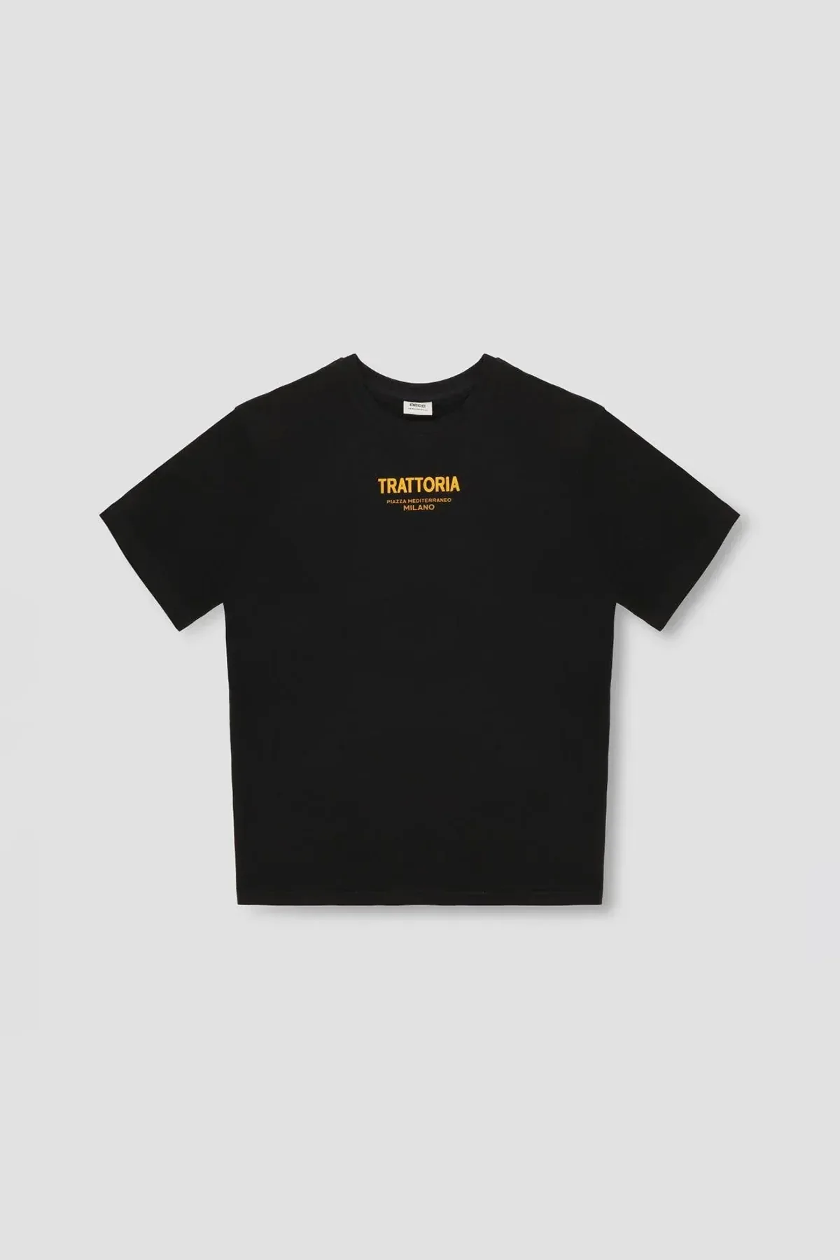PRINTED T-SHIRT FOR MEN - BLACK