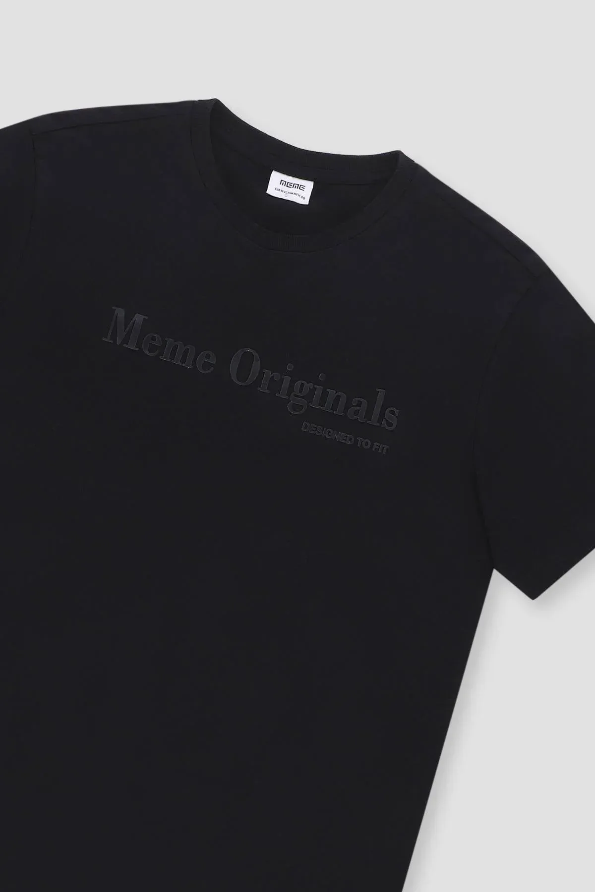 PRINTED T-SHIRT FOR MEN - BLACK - Image 3