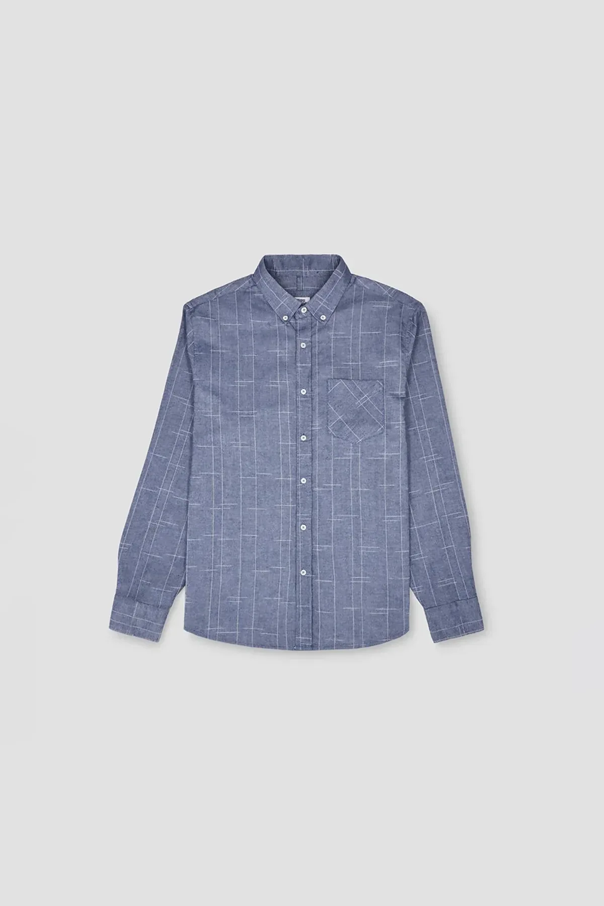 TEXTURE BUTTON DOWN SHIRT FOR MEN - Image 2