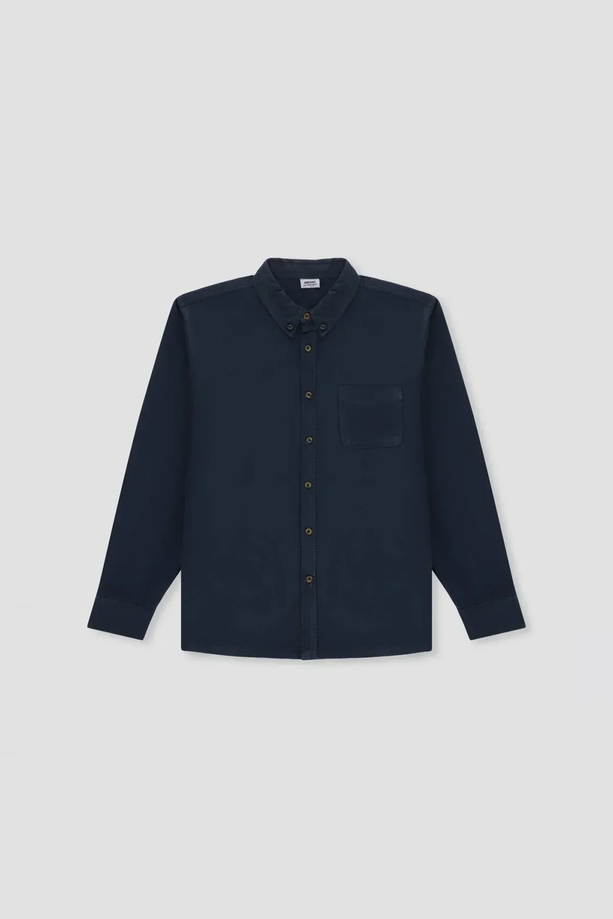 SOLID BUTTON DOWN SHIRT FOR MEN - Image 2