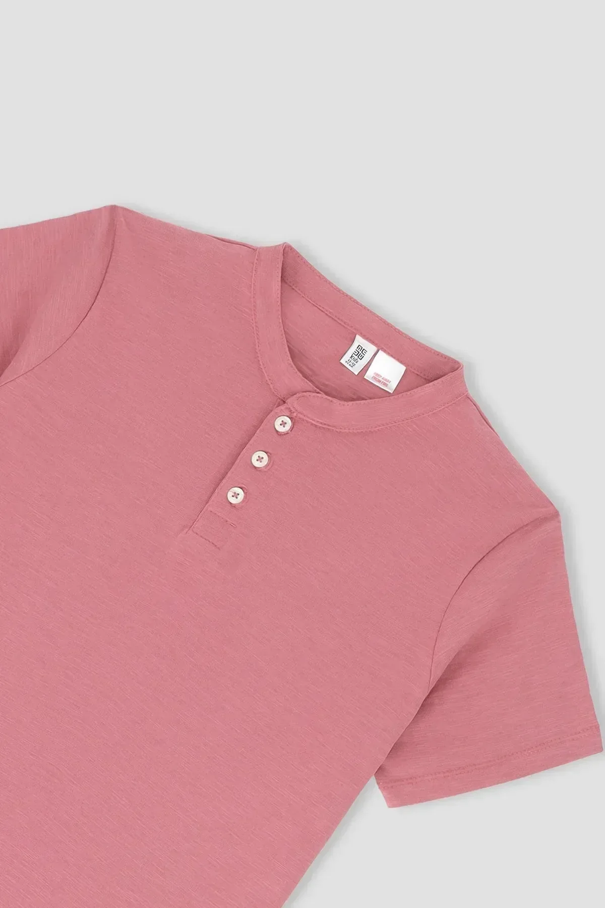 SOLID T-SHIRT FOR BOYS - Image 2
