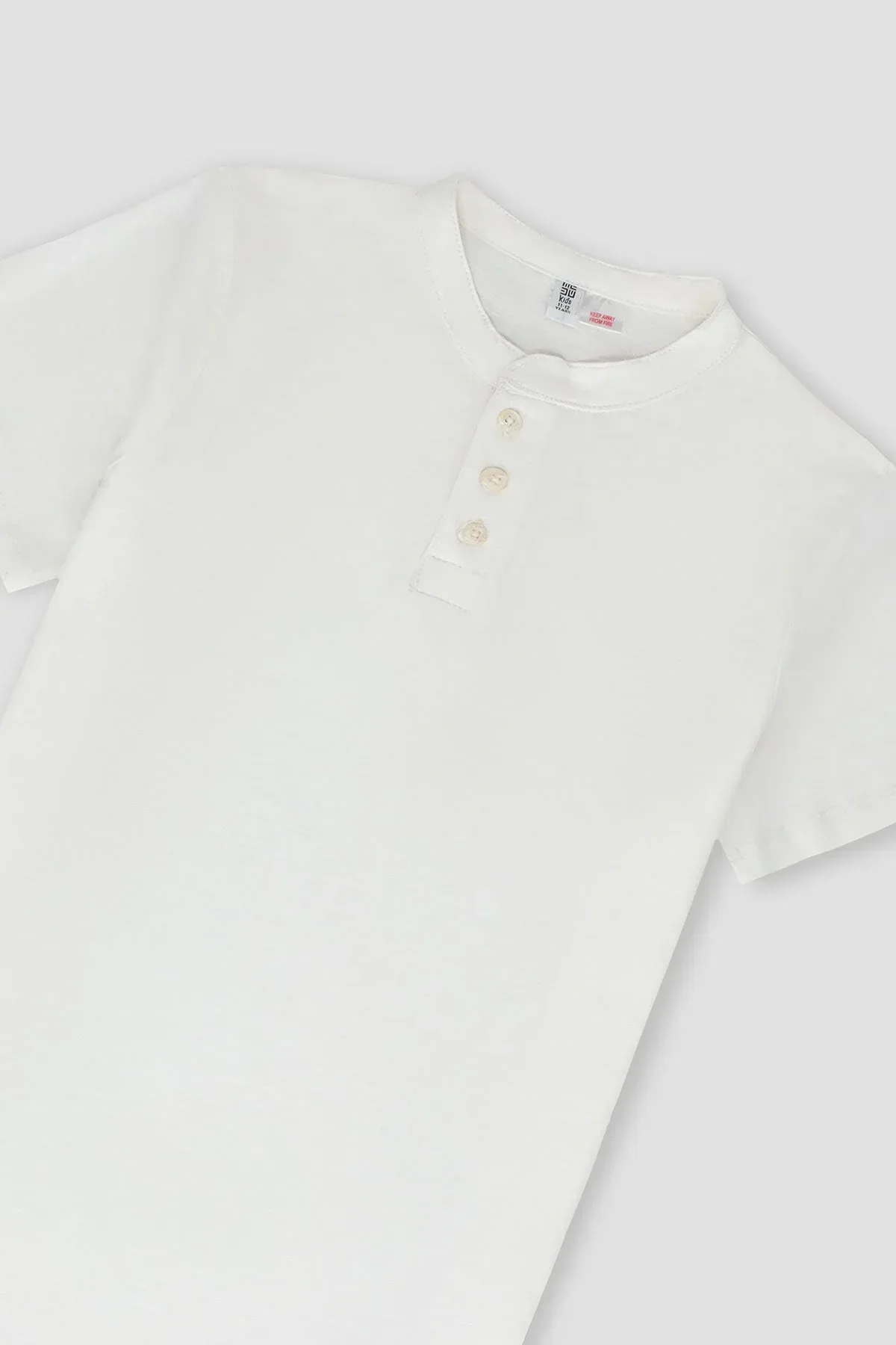 SOLID T-SHIRT FOR BOYS - Image 2
