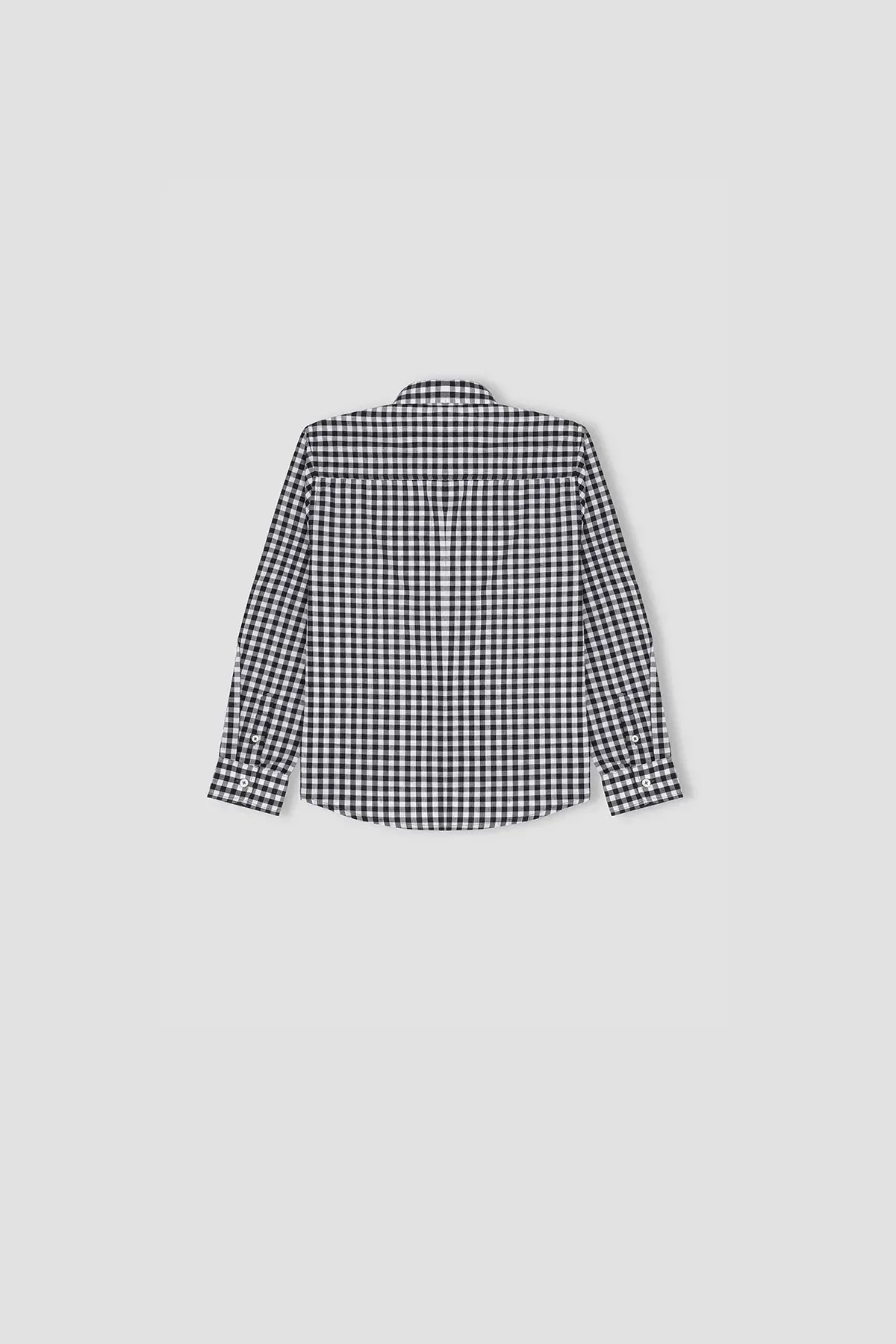 CHECKERED BUTTON DOWNSHIRT FOR BOYS - Image 3