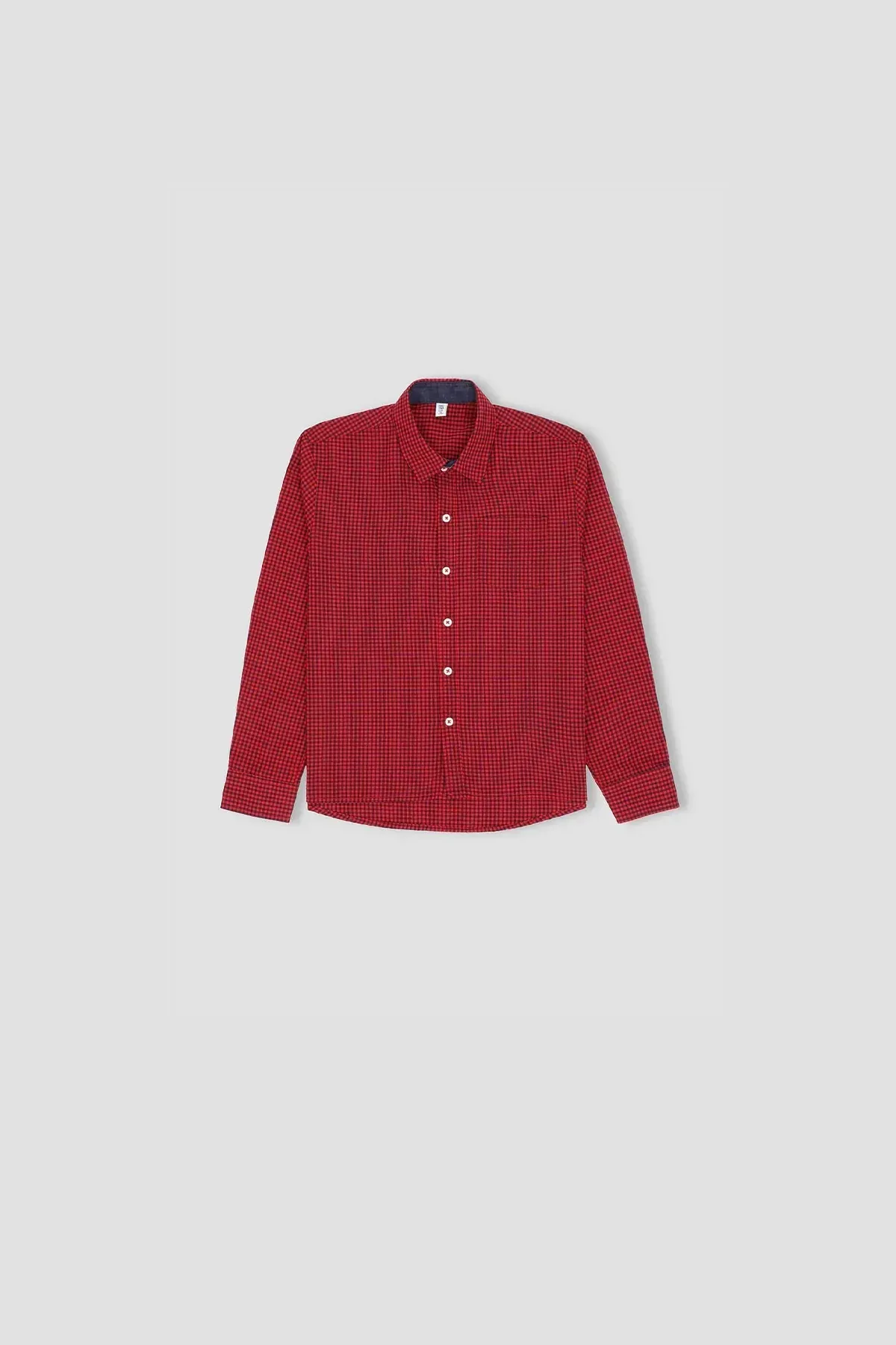 CHECKERED BUTTON DOWNSHIRT FOR BOYS