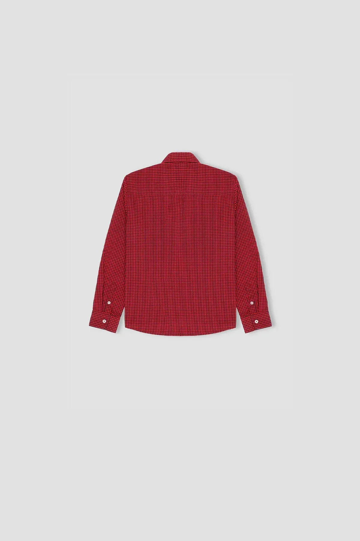 CHECKERED BUTTON DOWNSHIRT FOR BOYS - Image 3