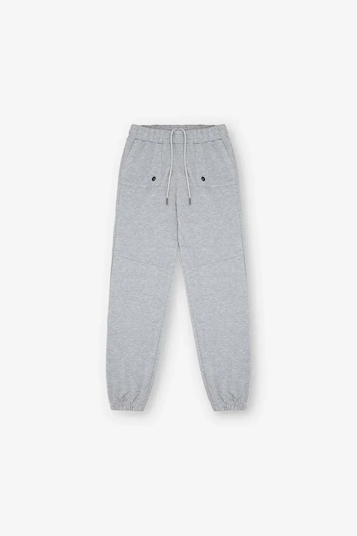 SOLID JOGG PANT FOR BOYS - HEATHER GREY