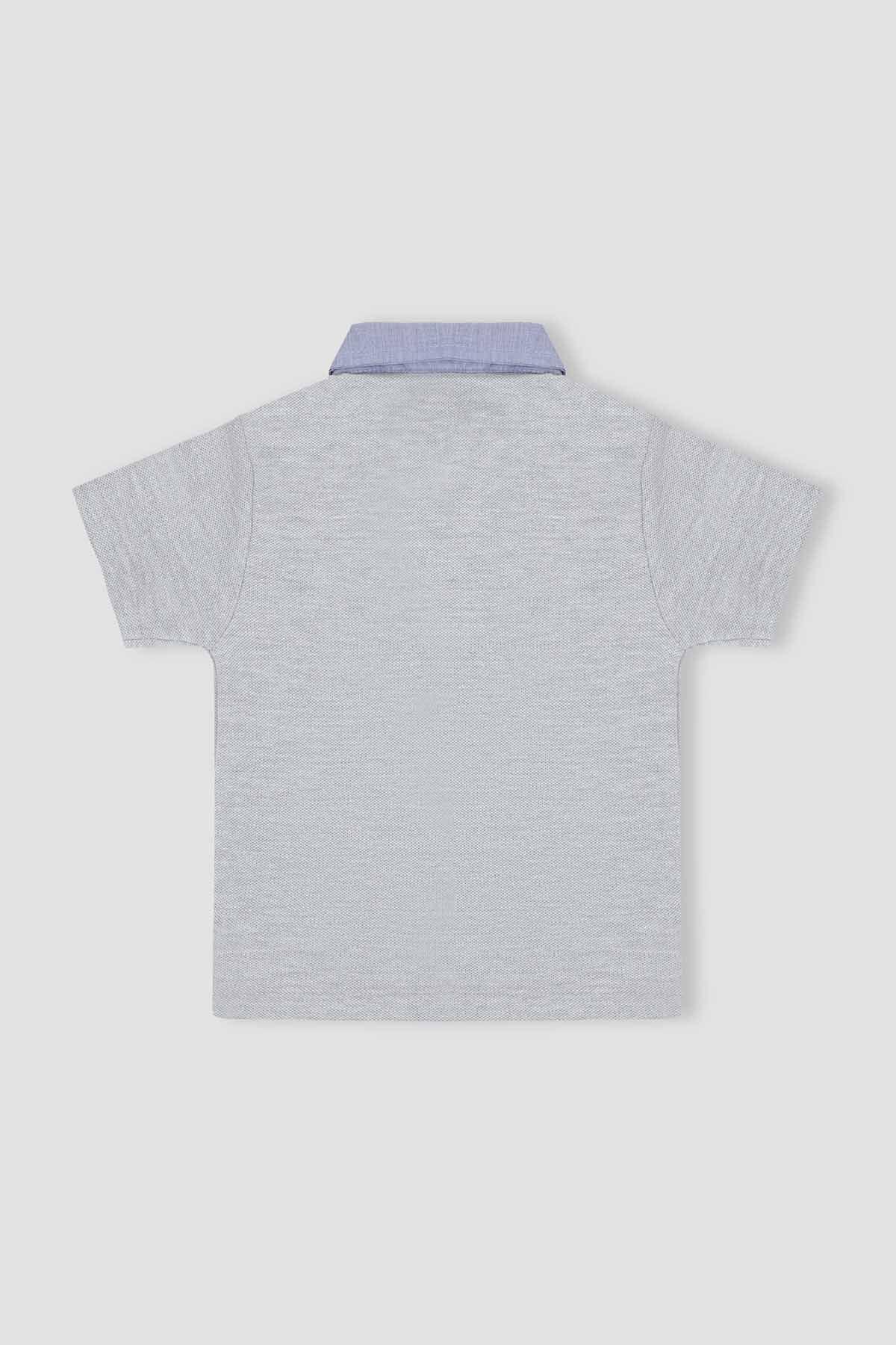 CONTRAST POLO SHIRT FOR BABY BOYS - Image 3