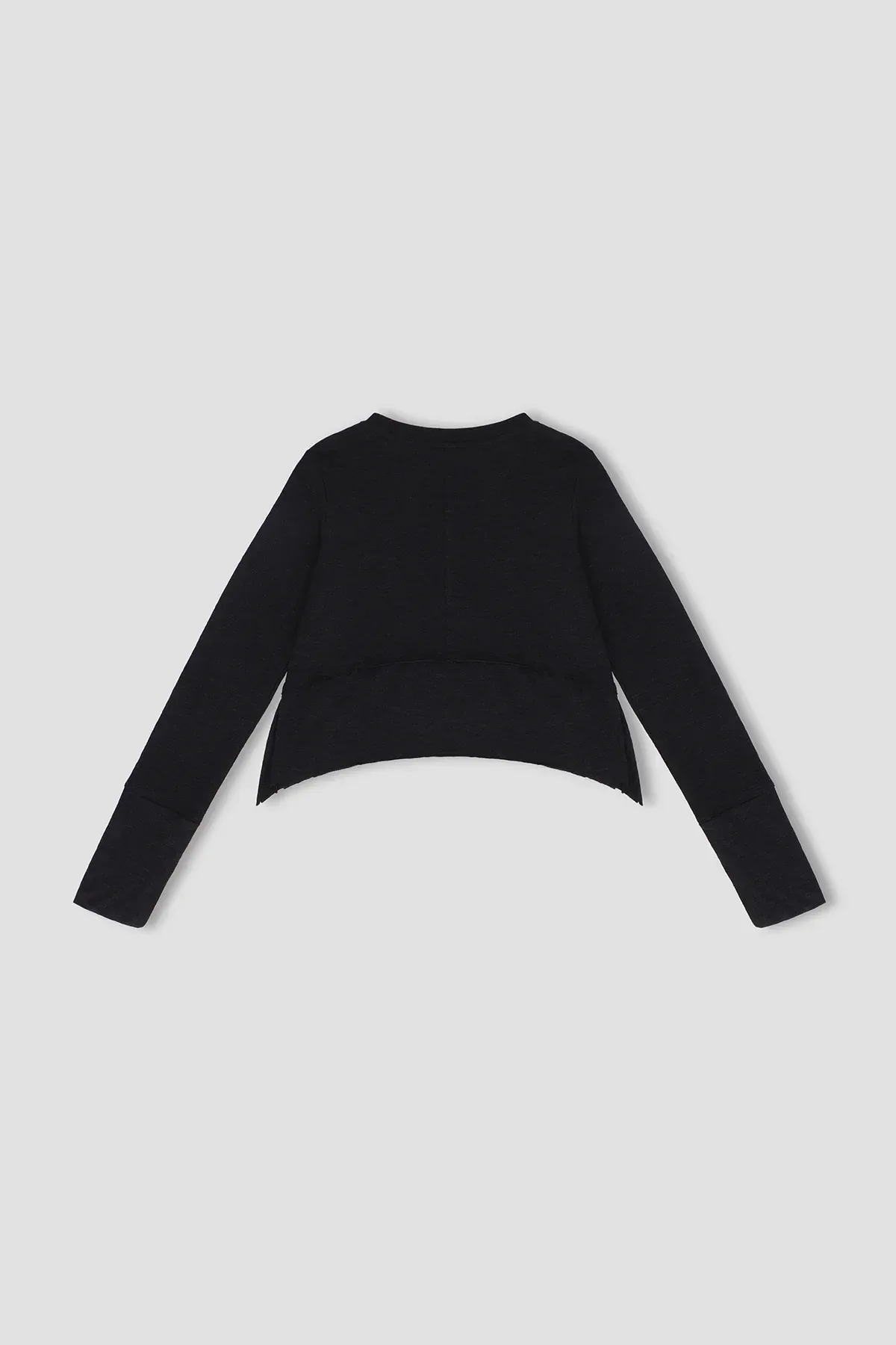 SOLID LONG SLEEVE T-SHIRT FOR WOMEN - Image 3