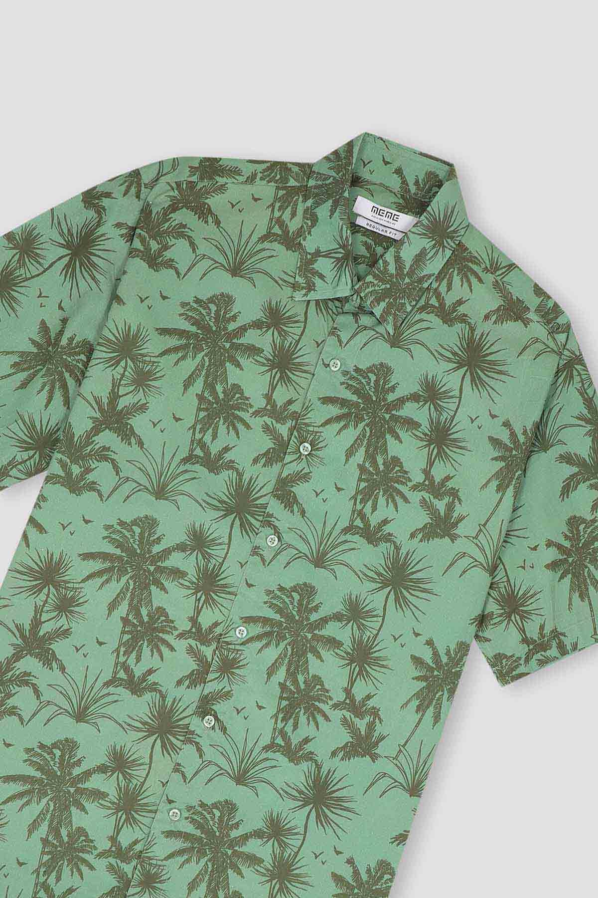 PRINTED HALF SLEEVE SHIRT FOR MEN - Image 2