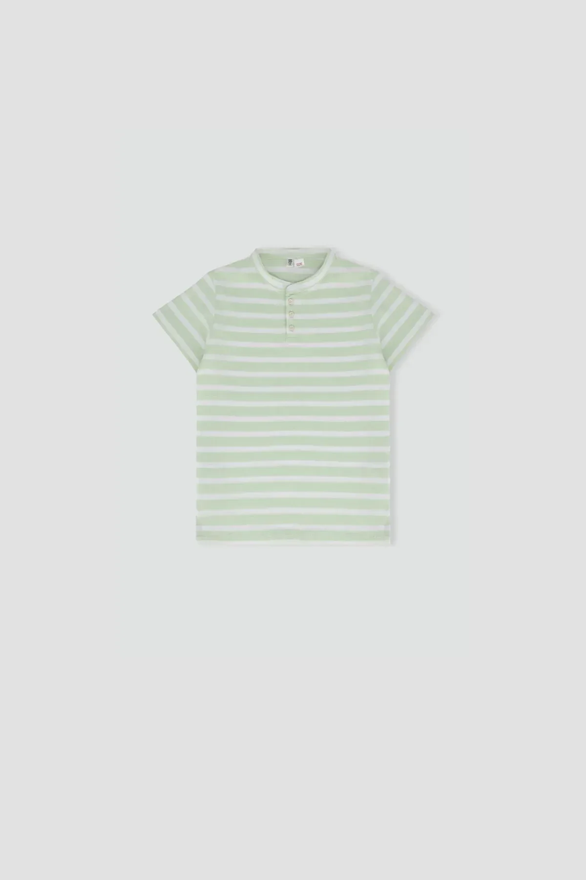 HENLEY COLLAR T-SHIRT FOR BOYS