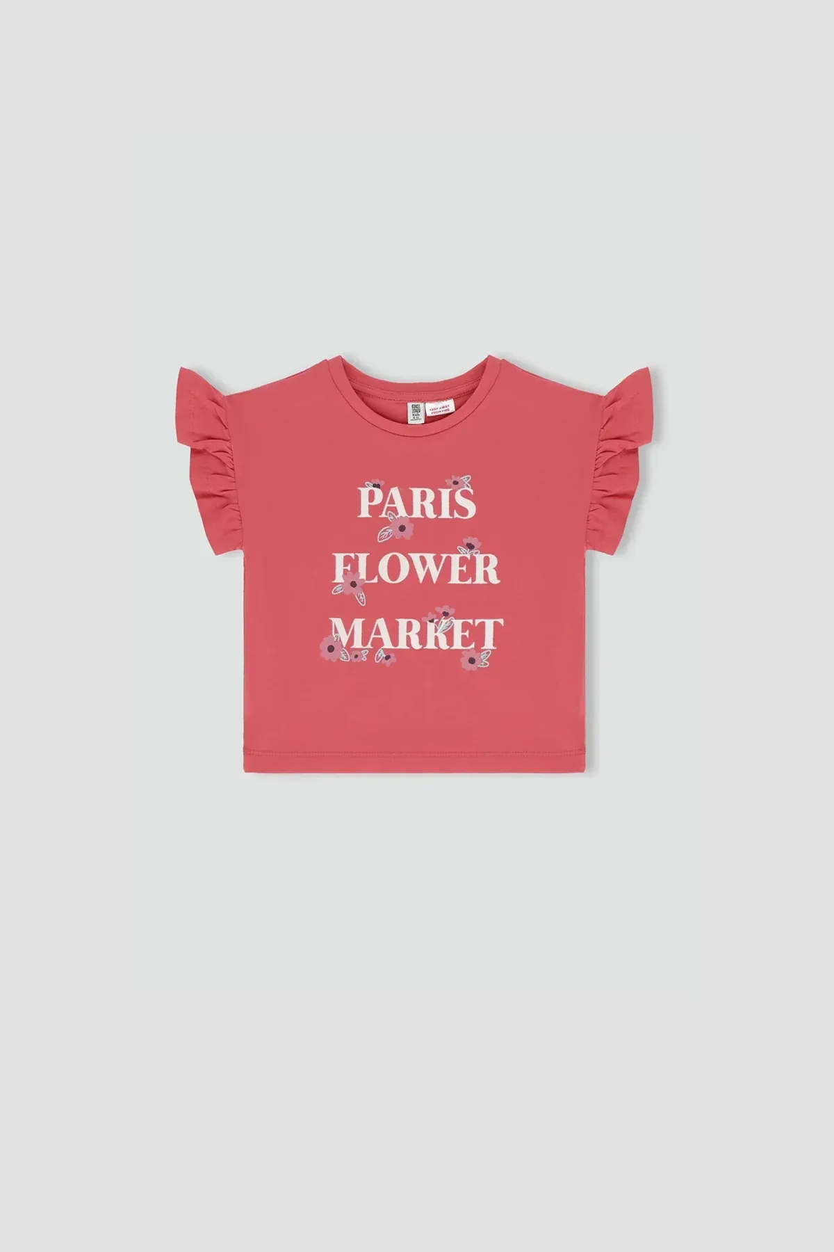 TYPOGRAPHY T-SHIRT FOR BABY GIRLS