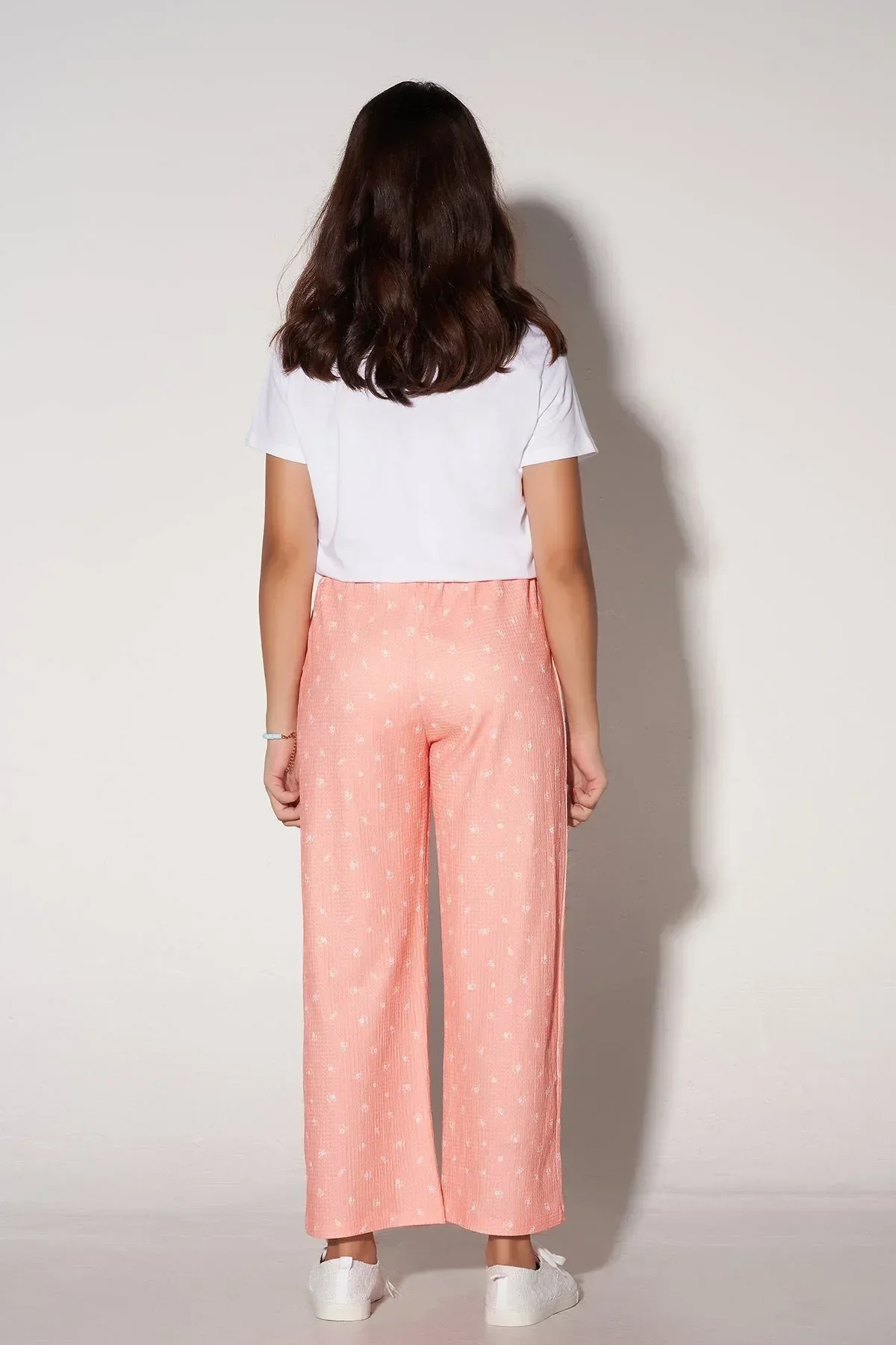 FLORAL WIDE LEG TROUSER FOR GIRLS - Image 4
