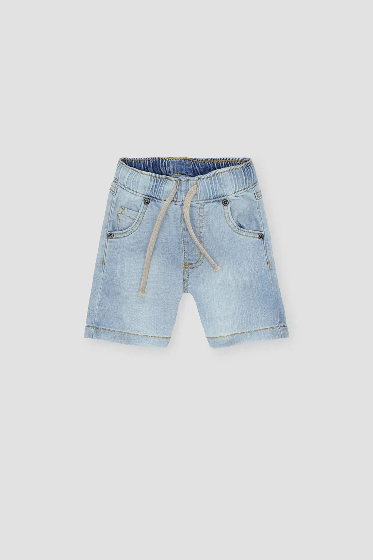 DENIM SHORT FOR BOYS - LIGHT BLUE