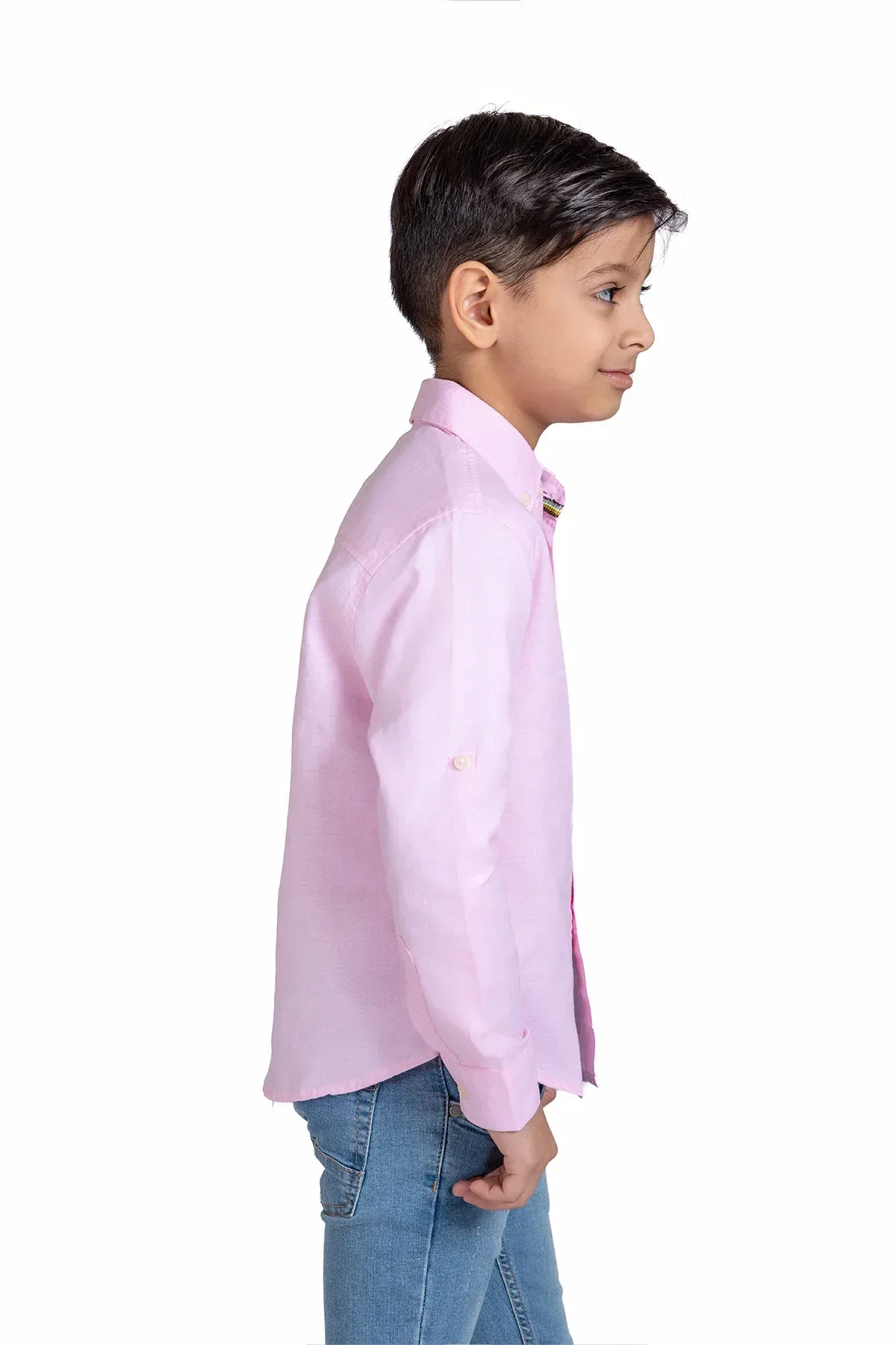 CASUAL BUTTON DOWN SHIRT FOR BOYS - Image 2
