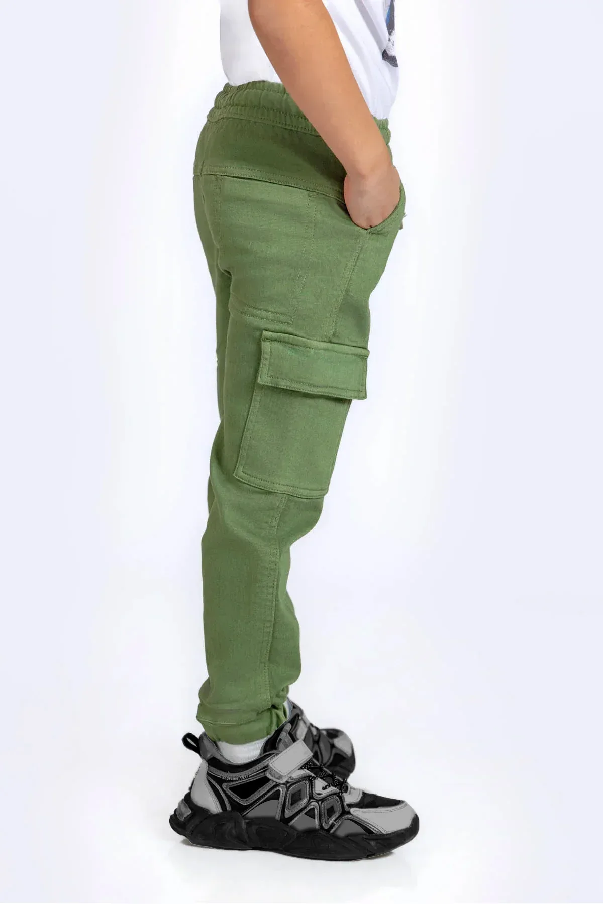 CARGO JOGGER PANTS FOR BOYS - Image 2