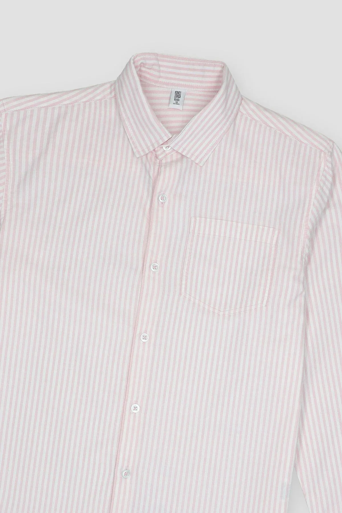SOLID BUTTON DOWN SHIRT FOR BOYS - Image 2